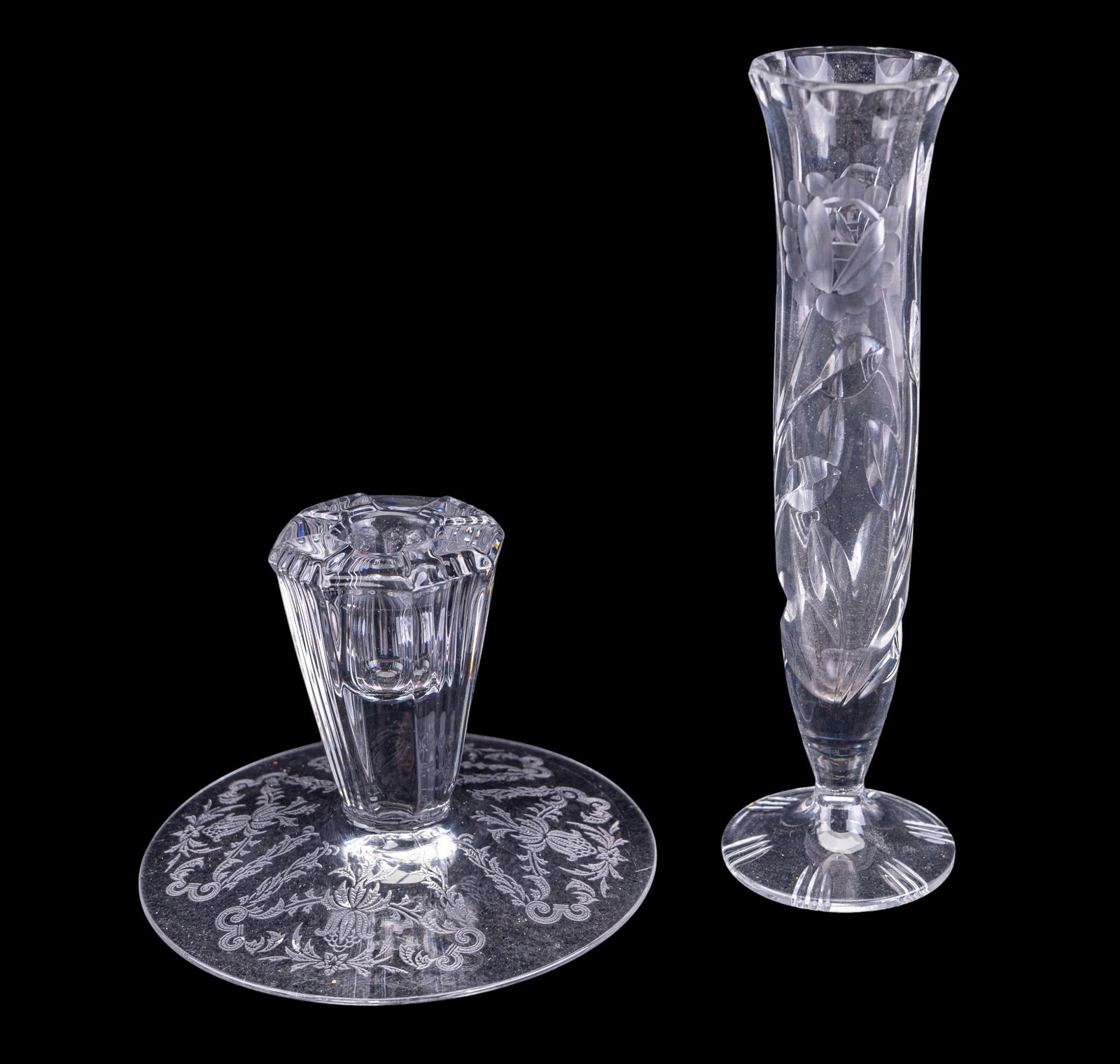 Decorative Glass Candle Holders, Paperweights - 4