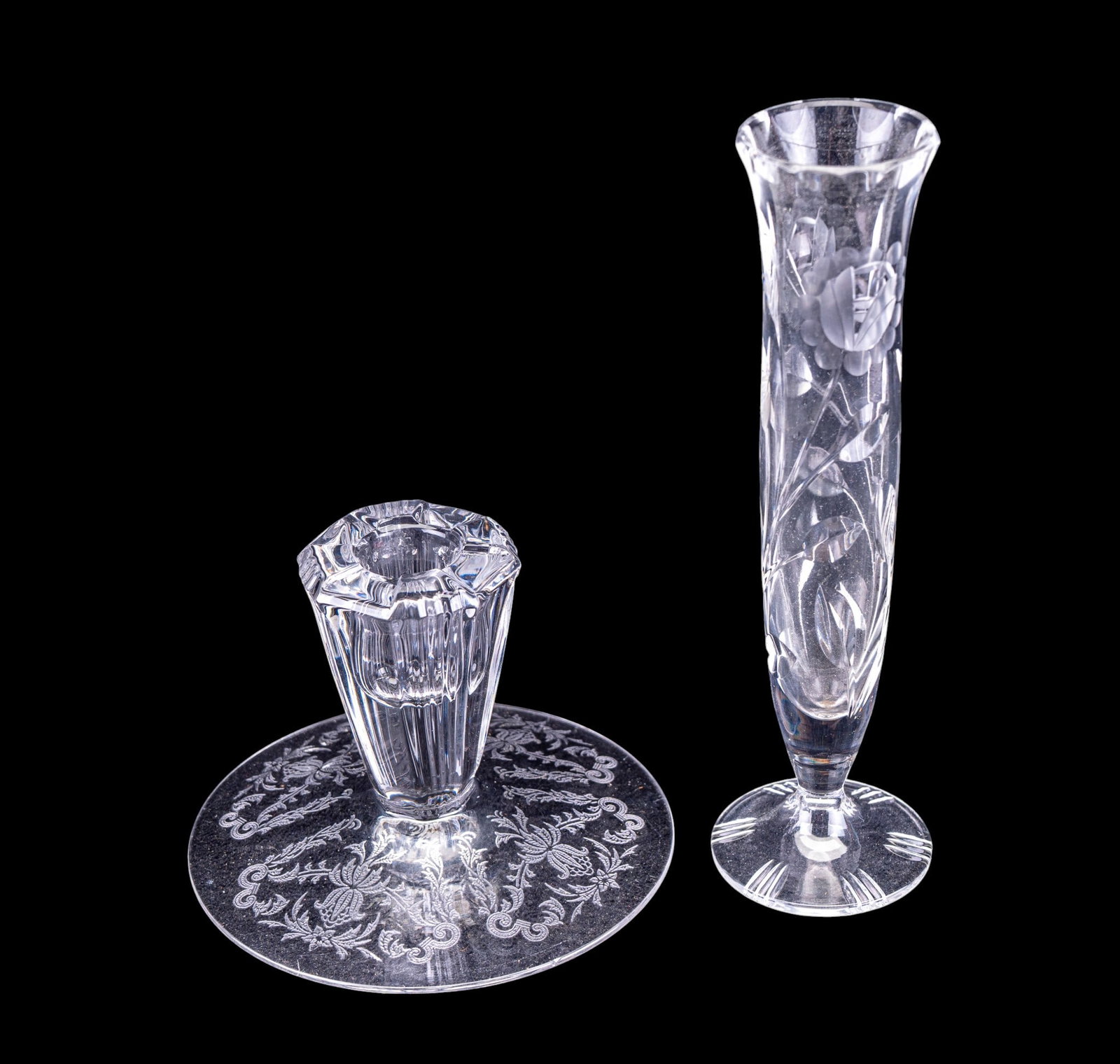 Decorative Glass Candle Holders, Paperweights - 5