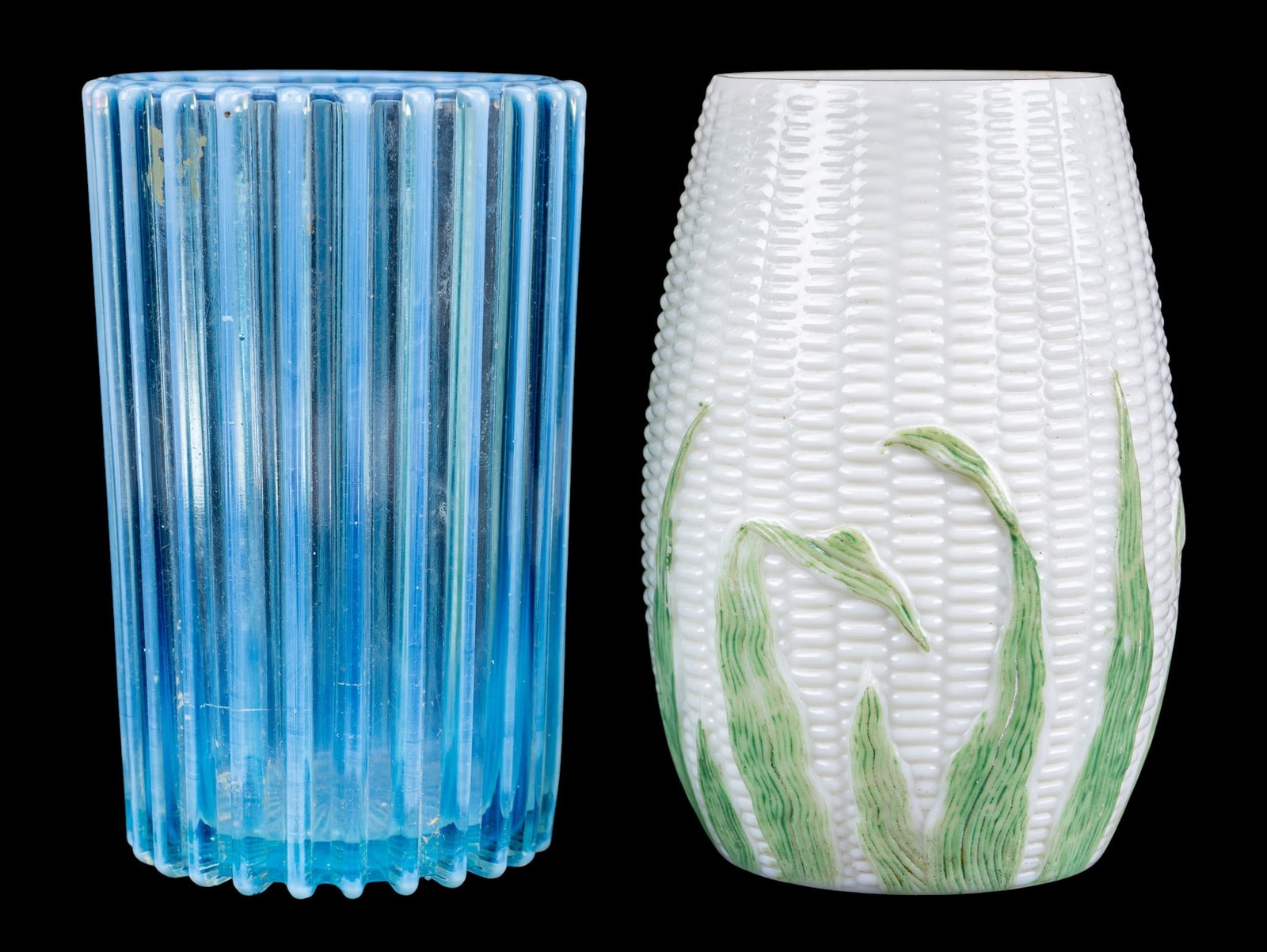Mid Century Colored Glass - 2
