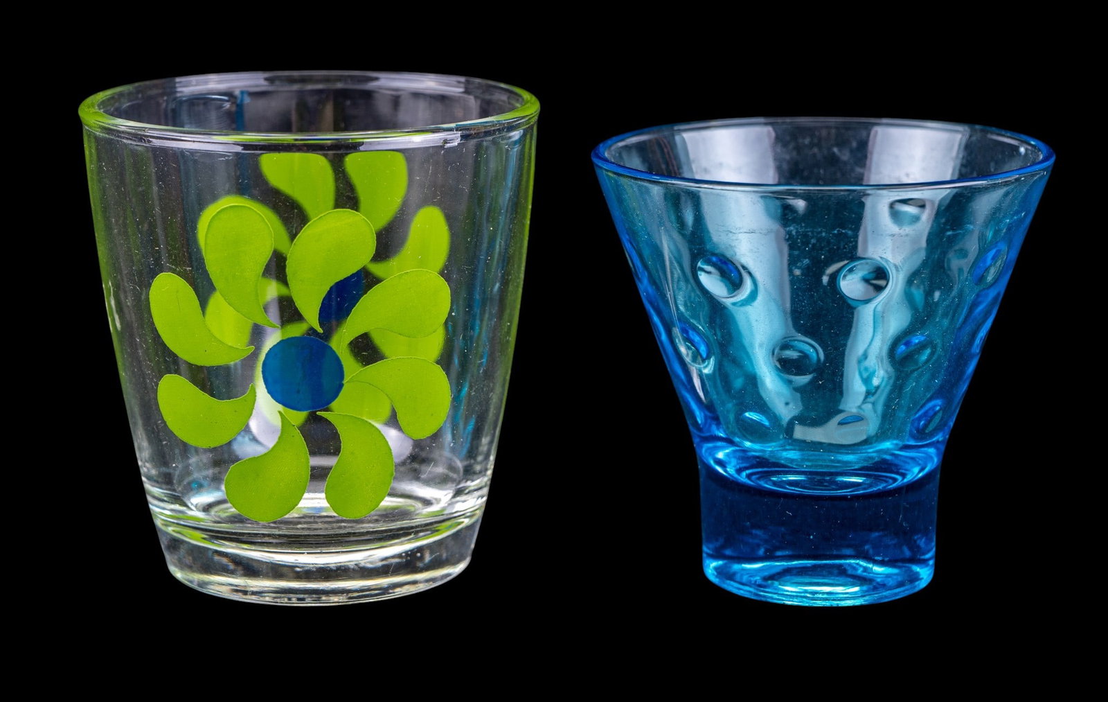 Mid Century Colored Glass - 7