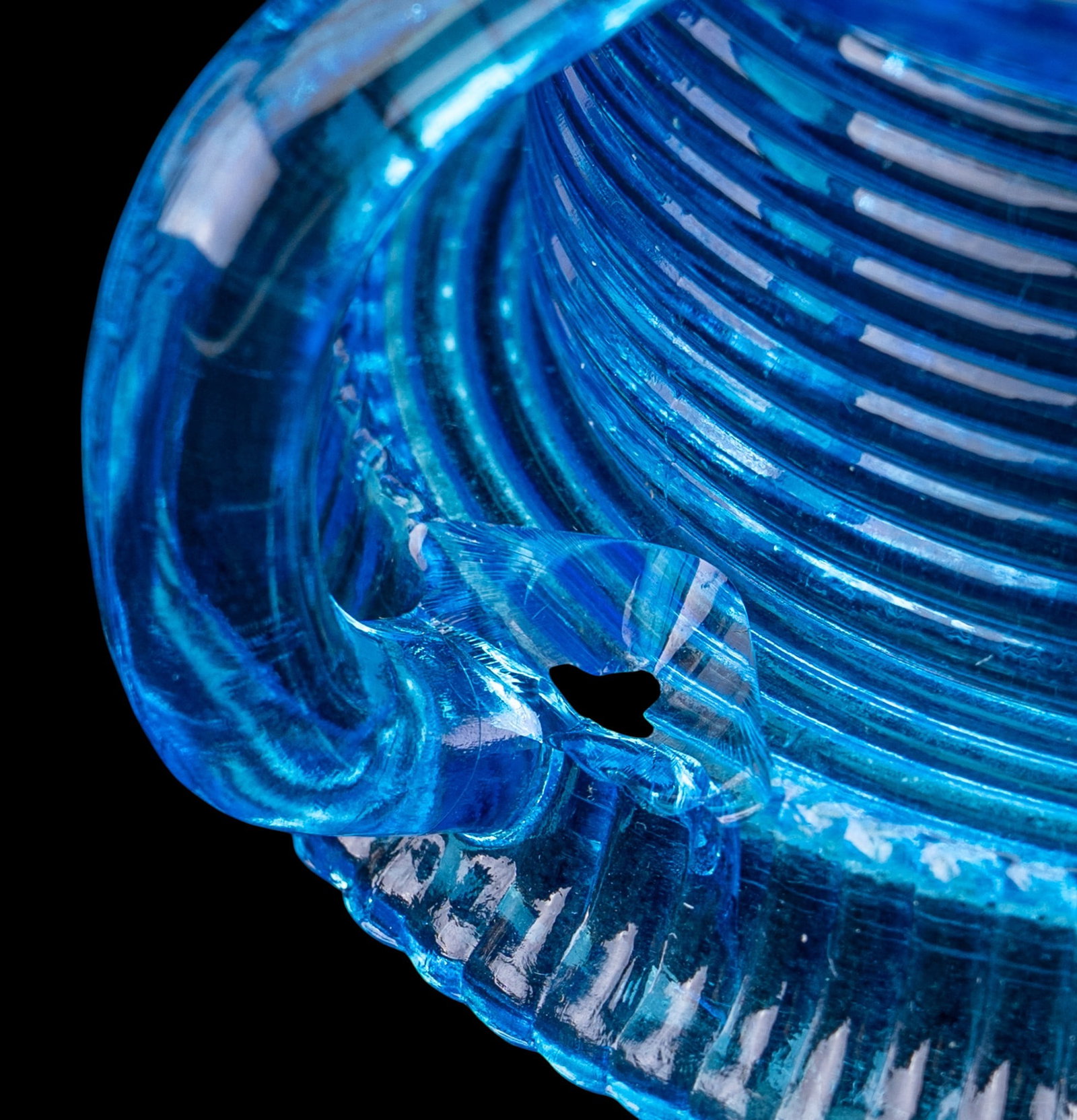 Mid Century Colored Glass - 8