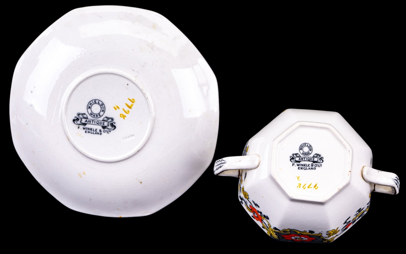 Minton, Whieldon, & Silver Overlay Plates - 5