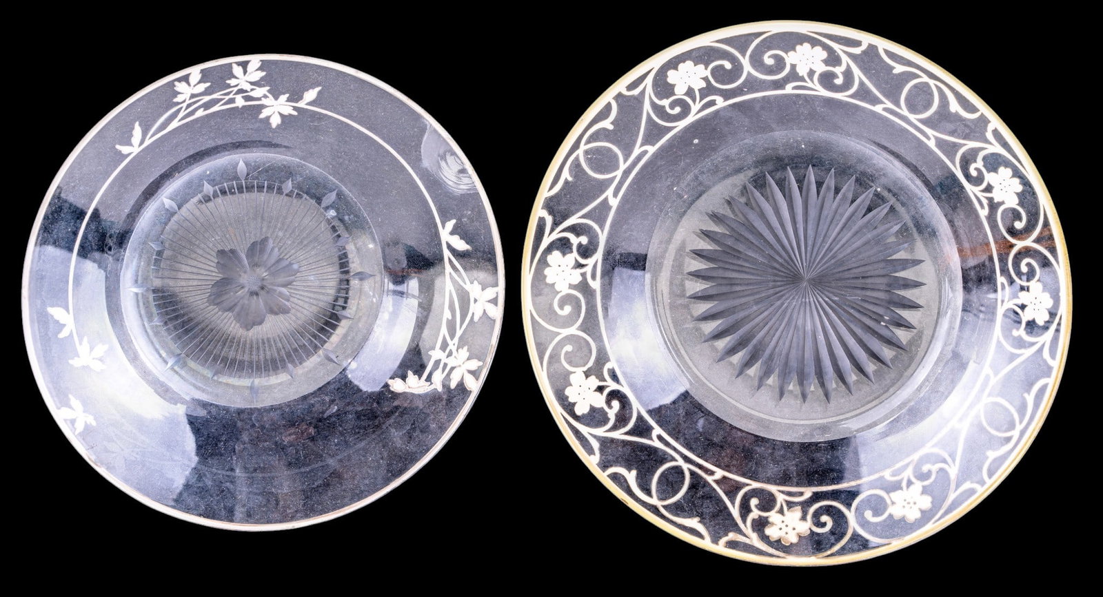 Minton, Whieldon, & Silver Overlay Plates - 8