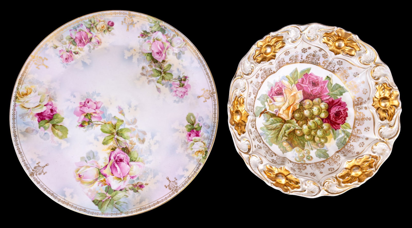 Transfer Decorated Plates (2) (1 of 8)