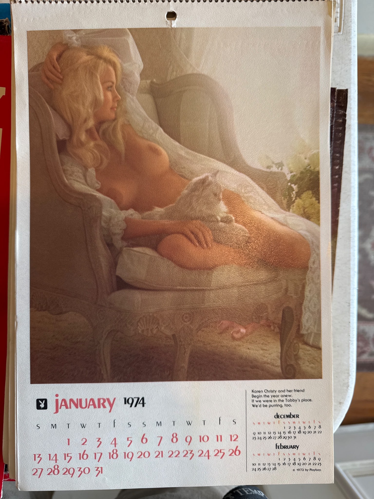 1970-86 Playboy Playmate Calendars (1 of 15)