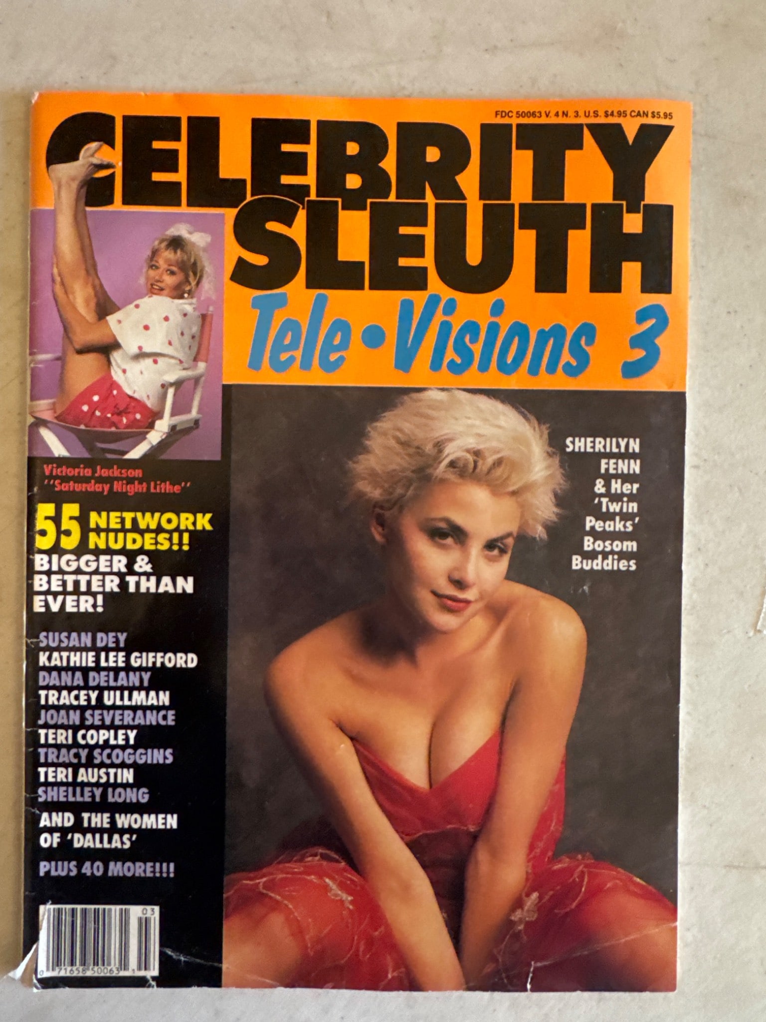 Vintage Celebrity and Adult Magazines: 14 vintage adult and other magazines featuring content from 'Celebrity Skin,' 'Celebrity Sleuth,' 'Oui,' and 'Cavalier.' Covers highlight iconic public figures and themes such as films, television, an