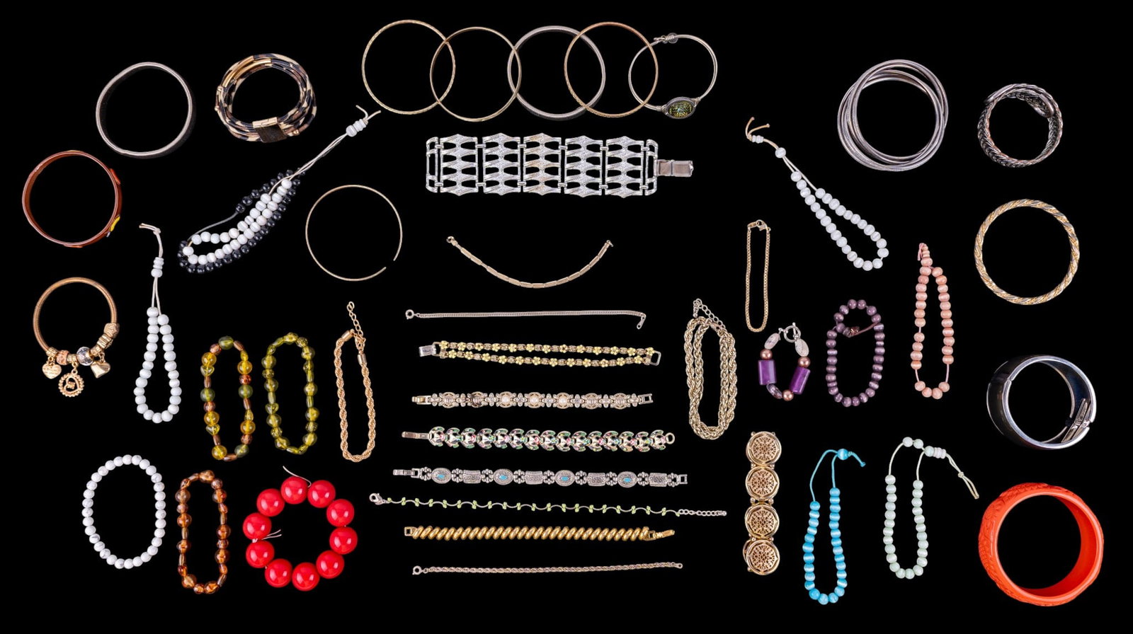 Vintage Costume Bracelets and Bangles (1 of 13)