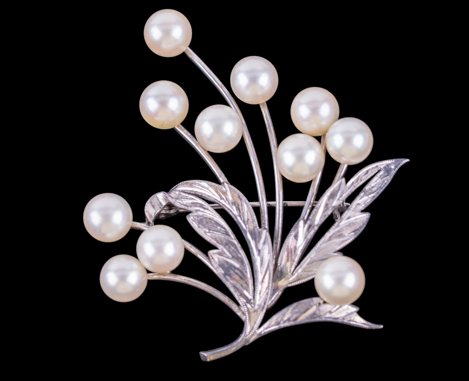 Sterling Silver Brooch and Earrings - 4