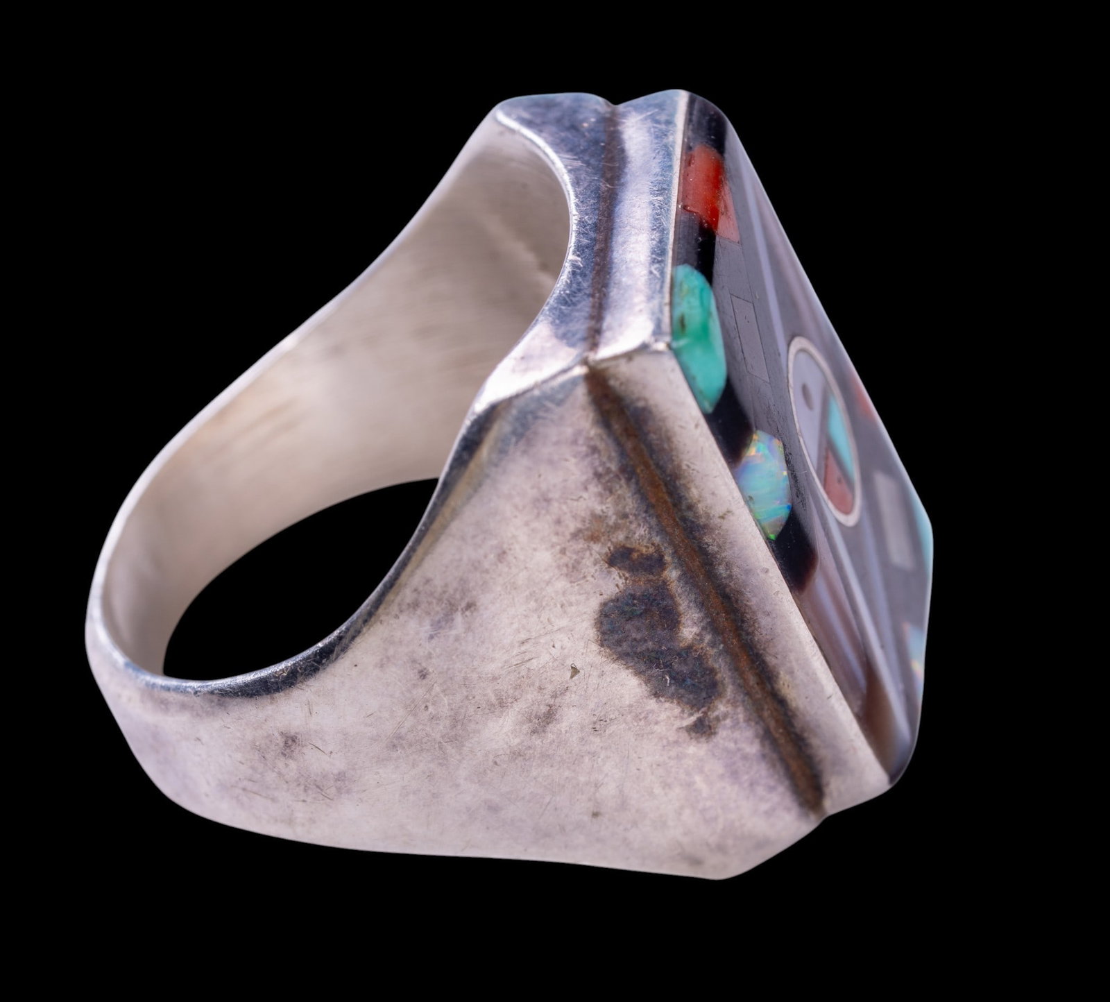 Early Handmade Native American Ring - 2