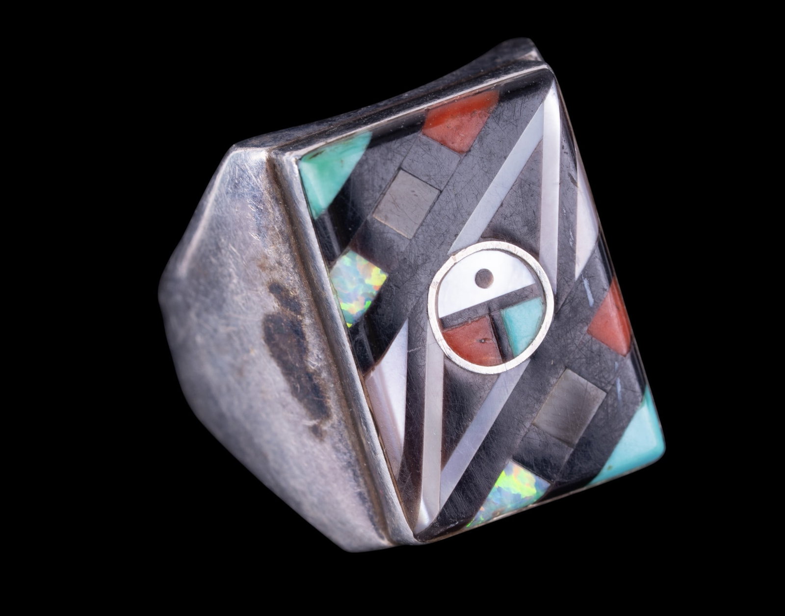 Early Handmade Native American Ring - 3