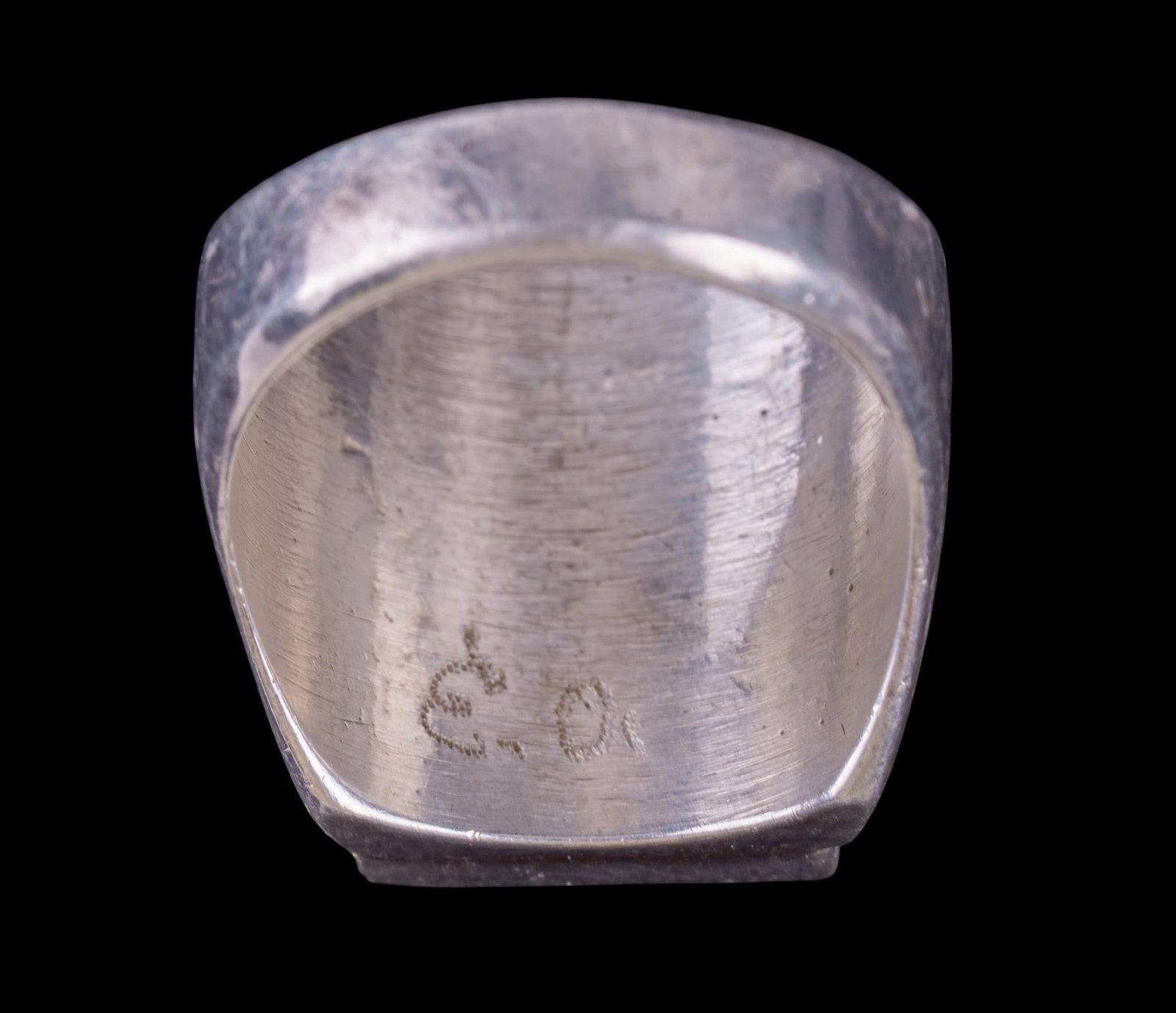 Early Handmade Native American Ring - 5