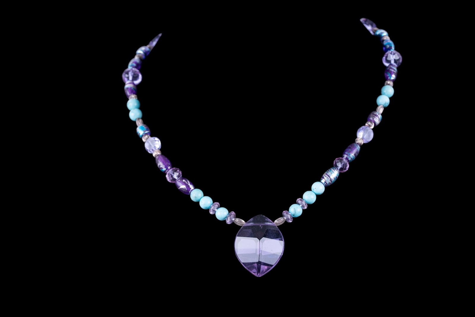 Amethyst and Other Necklaces - 4