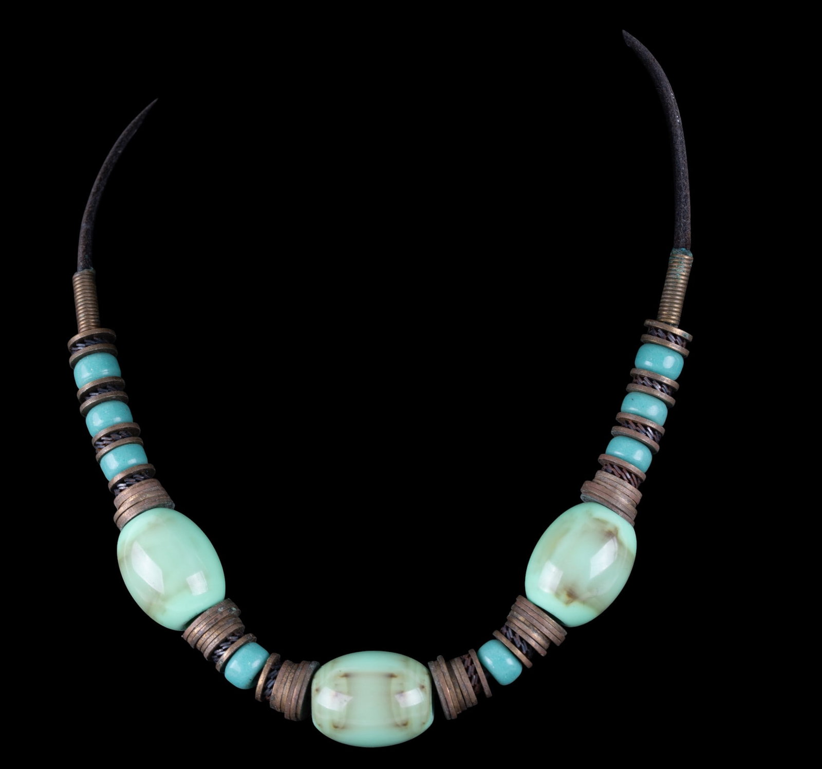 Turquoise, Silver, and Other Necklaces - 4