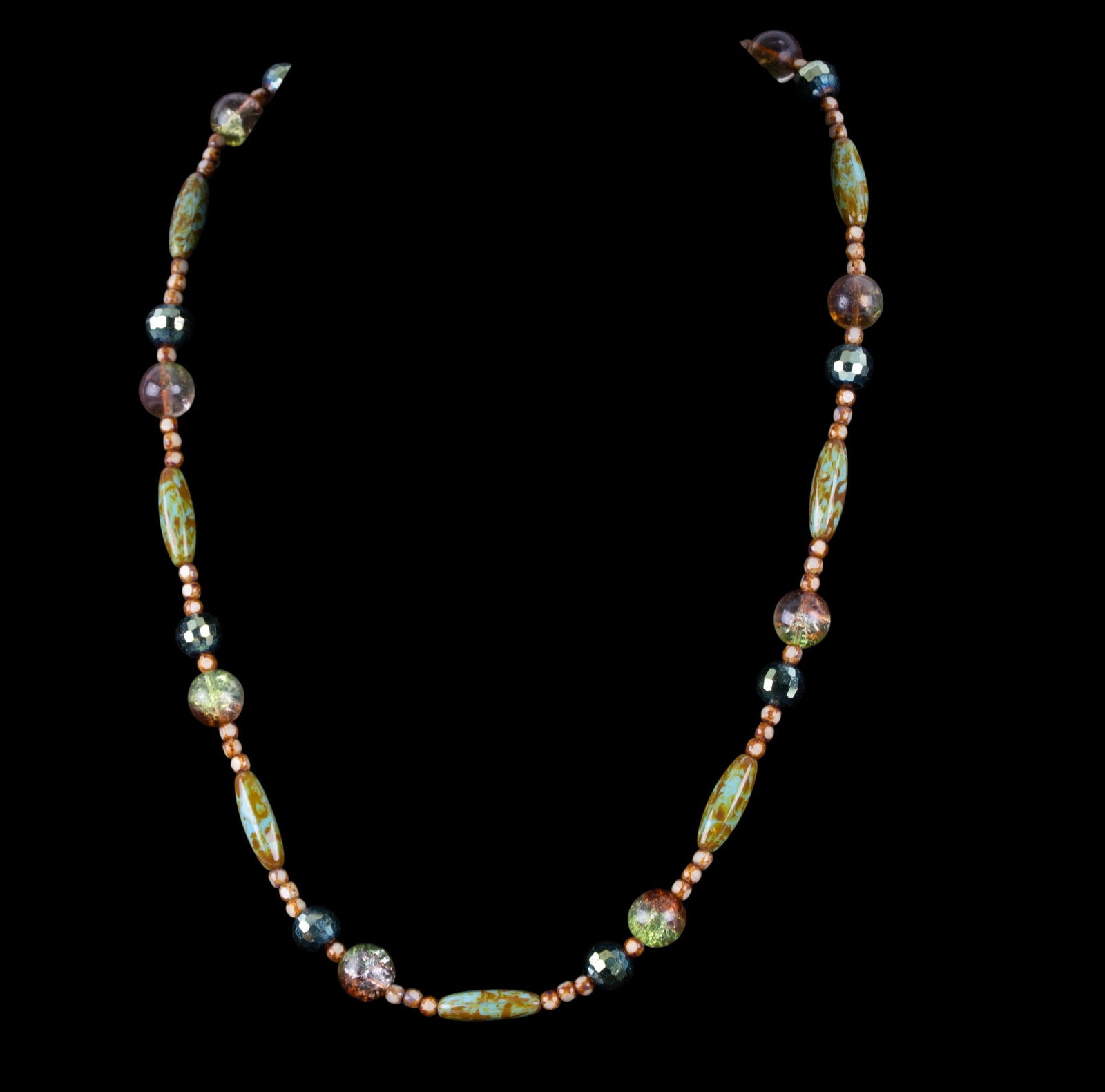 Turquoise, Silver, and Other Necklaces - 8