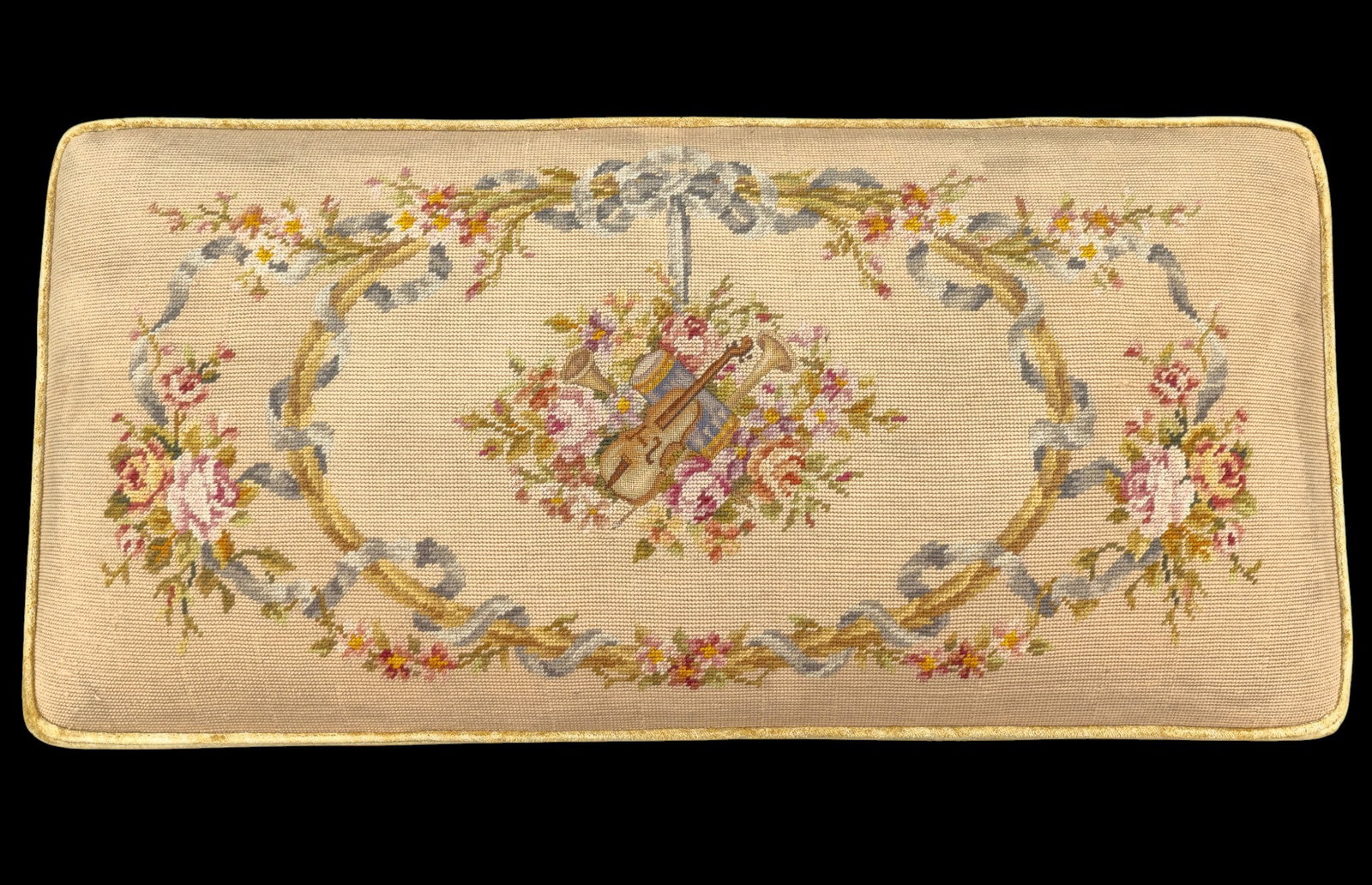 19C Upholstered Window Bench - 3