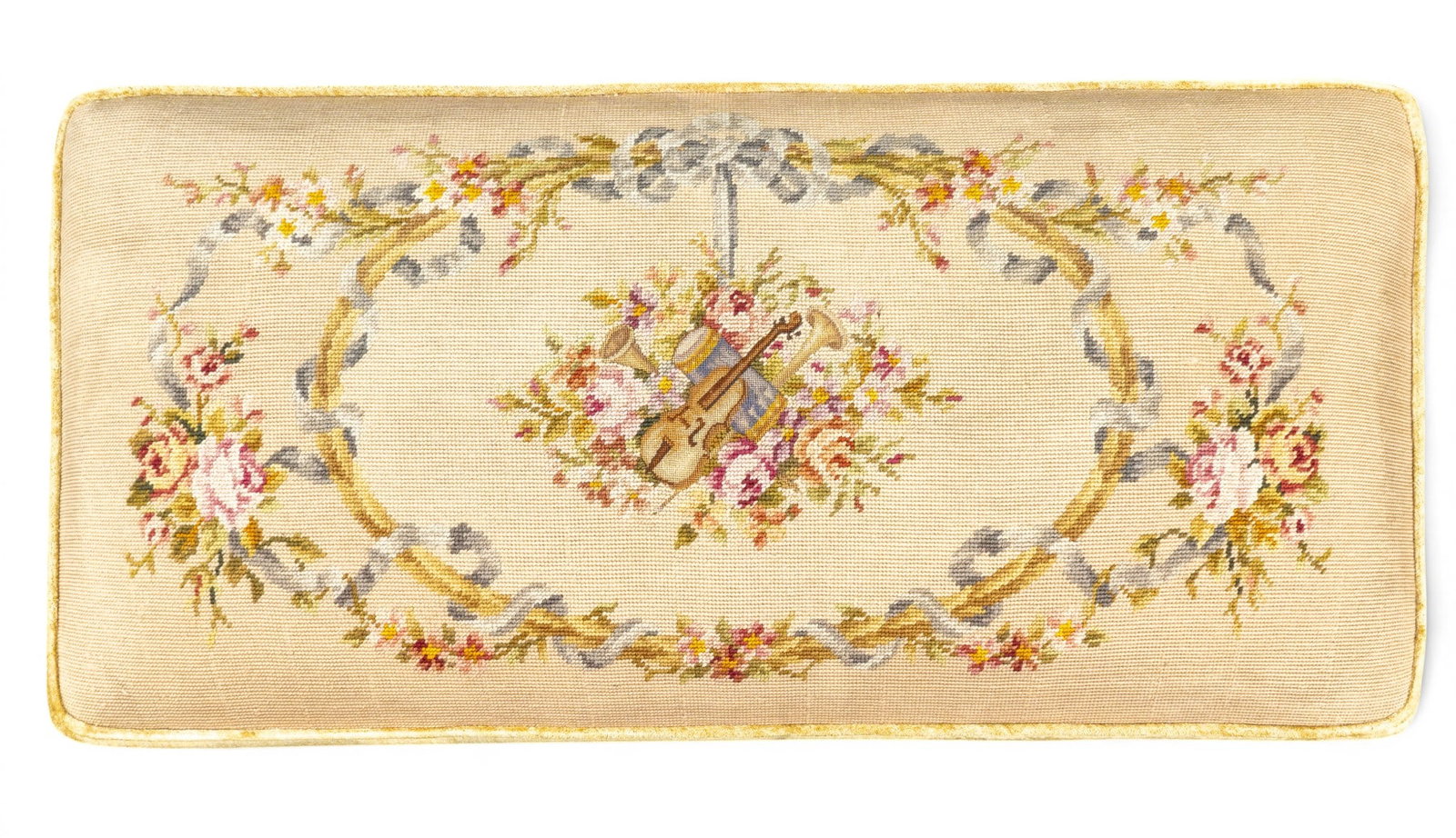 19C Upholstered Window Bench - 6