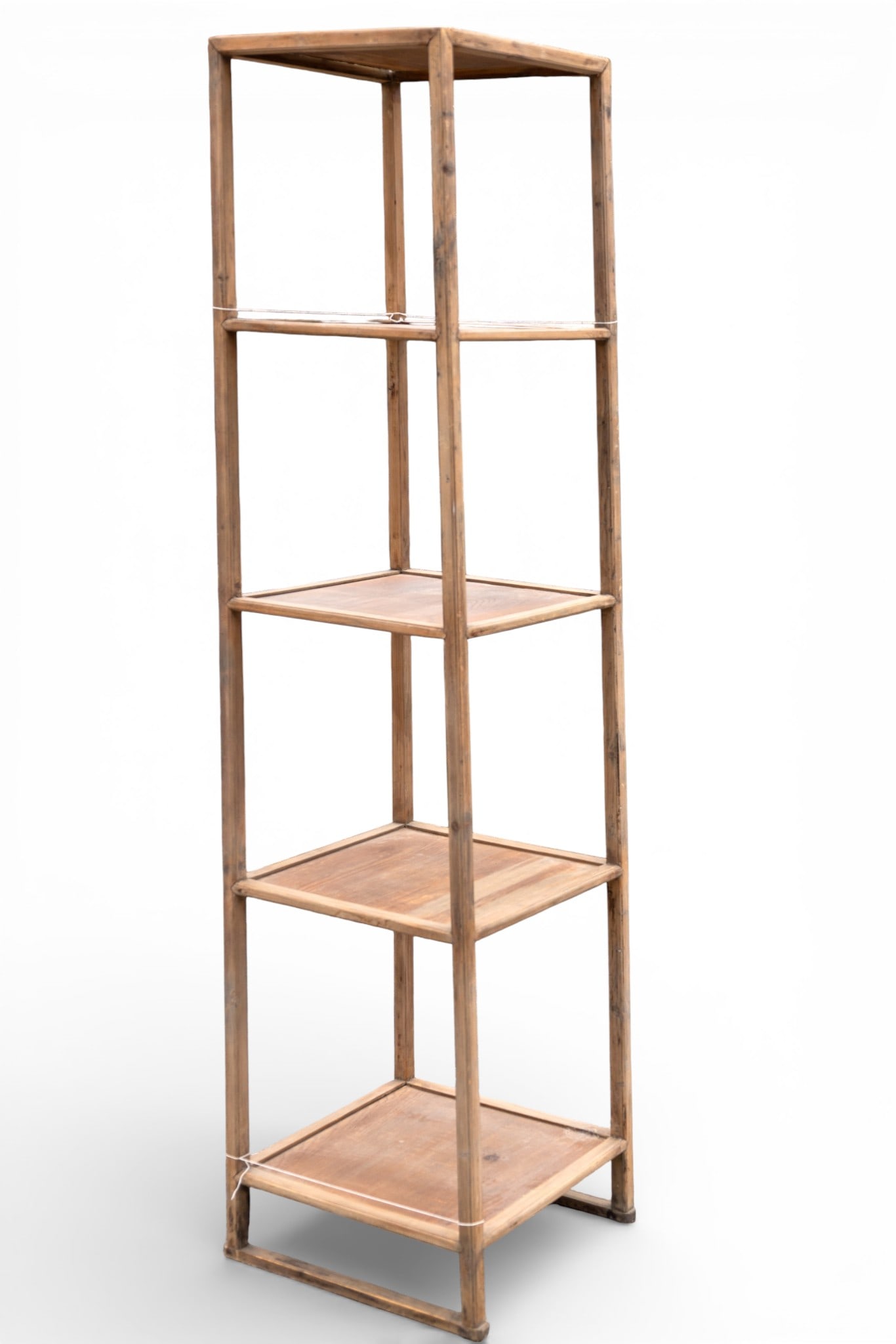 Rare Korean Four-Shelf Wooden Book Shelf / Etagere (1 of 6)