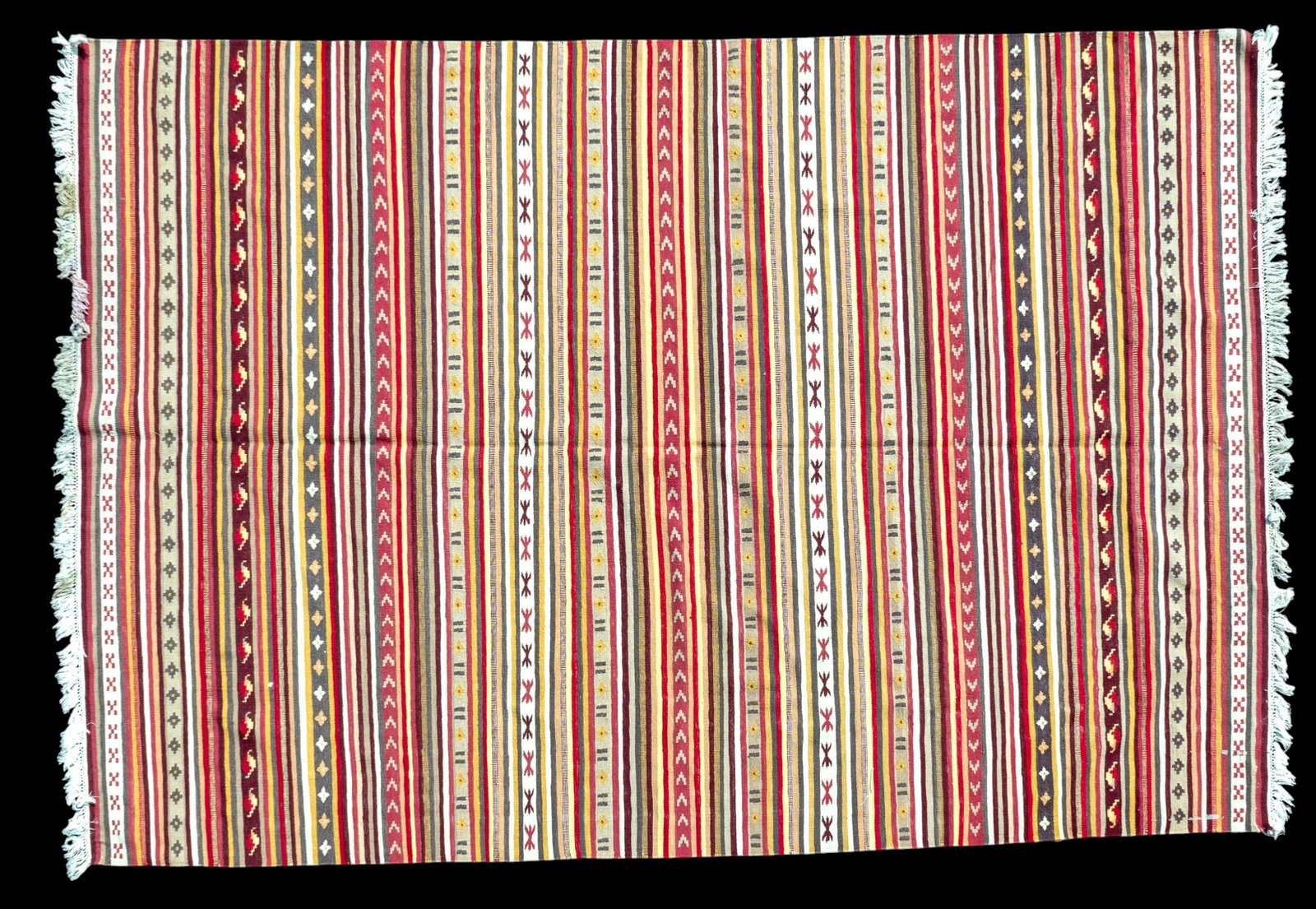 Flatwoven Kilim Area Rug ~ 6.5'x 9.75' (1 of 8)