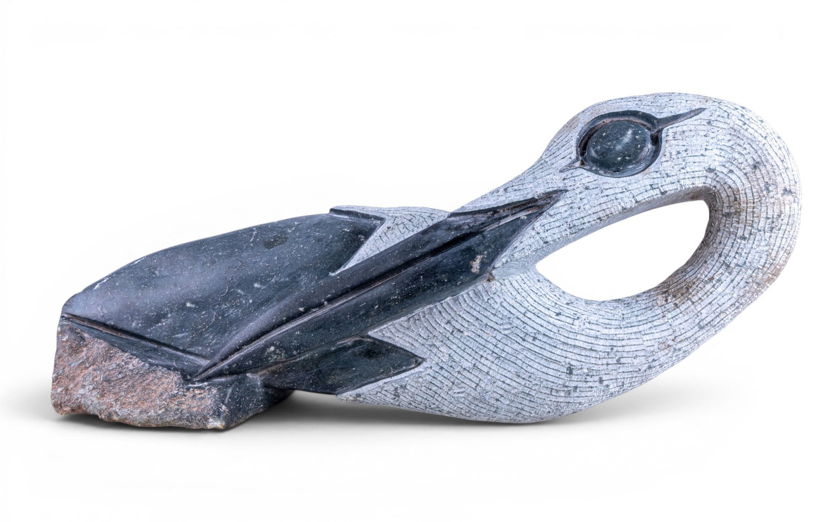 Large Carved Stone Bird Sculpture (1 of 13)