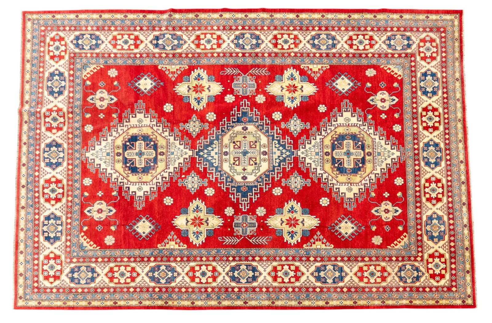 Large Room Sized Kazak Area Rug (1 of 15)