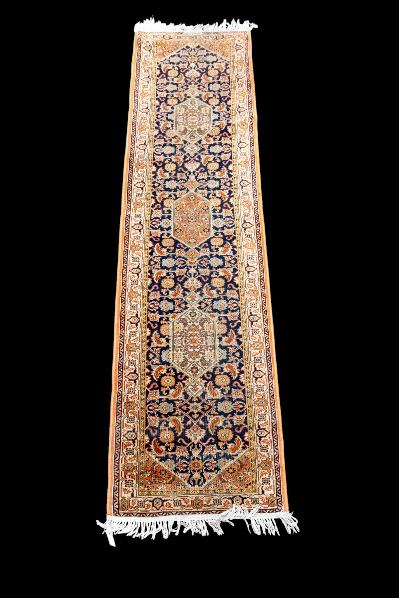 Hand-Knotted Persian Runner ~ 11.5' (1 of 9)