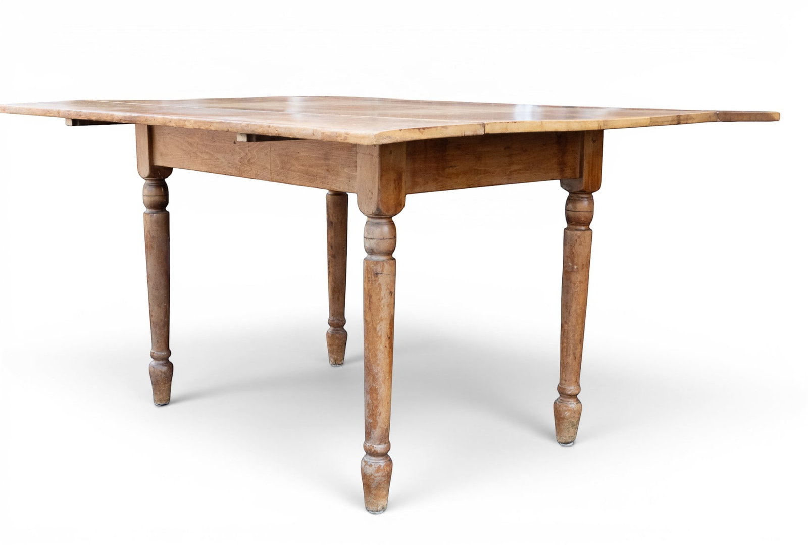 Antique Drop Leaf Farm Table - 2