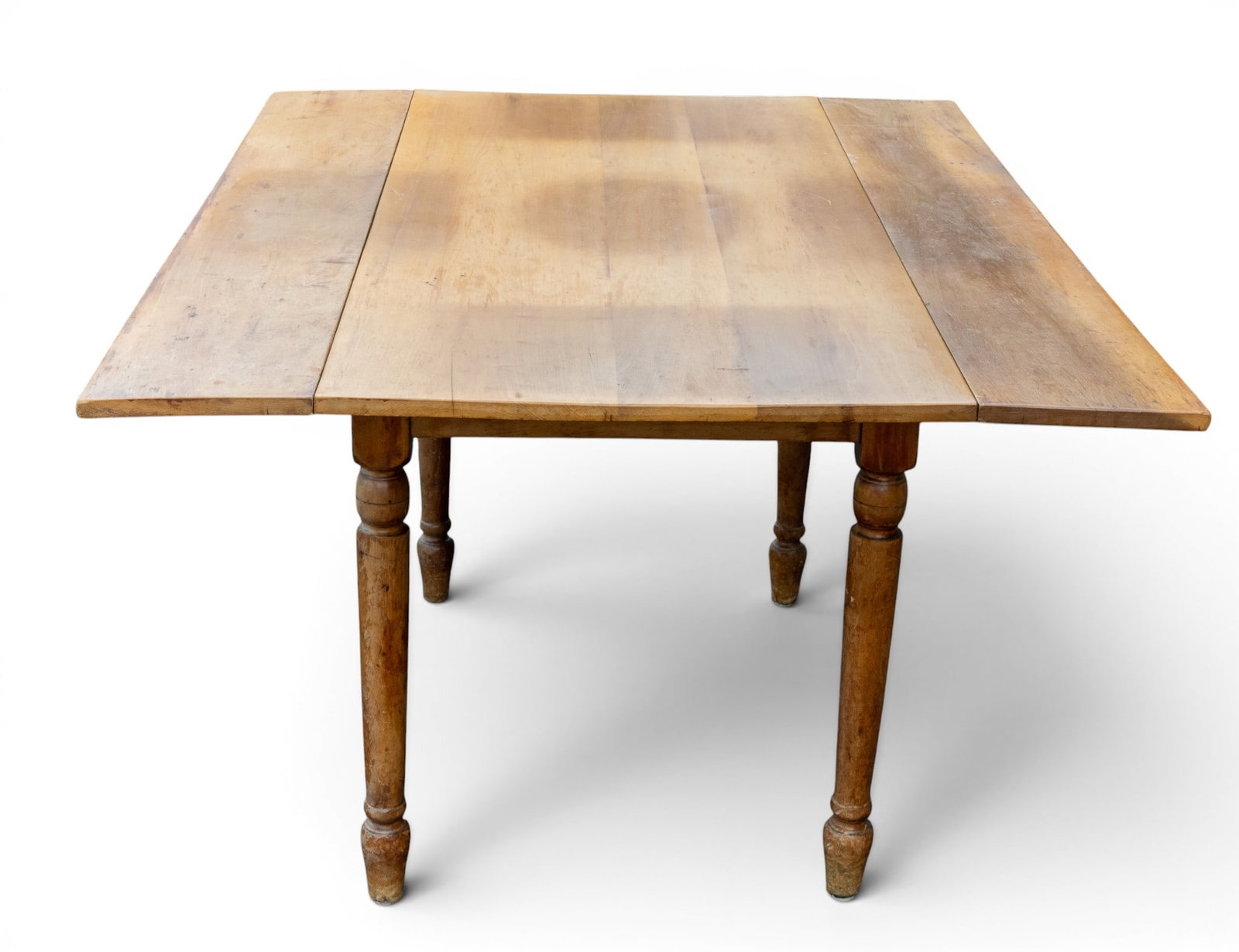 Antique Drop Leaf Farm Table - 3