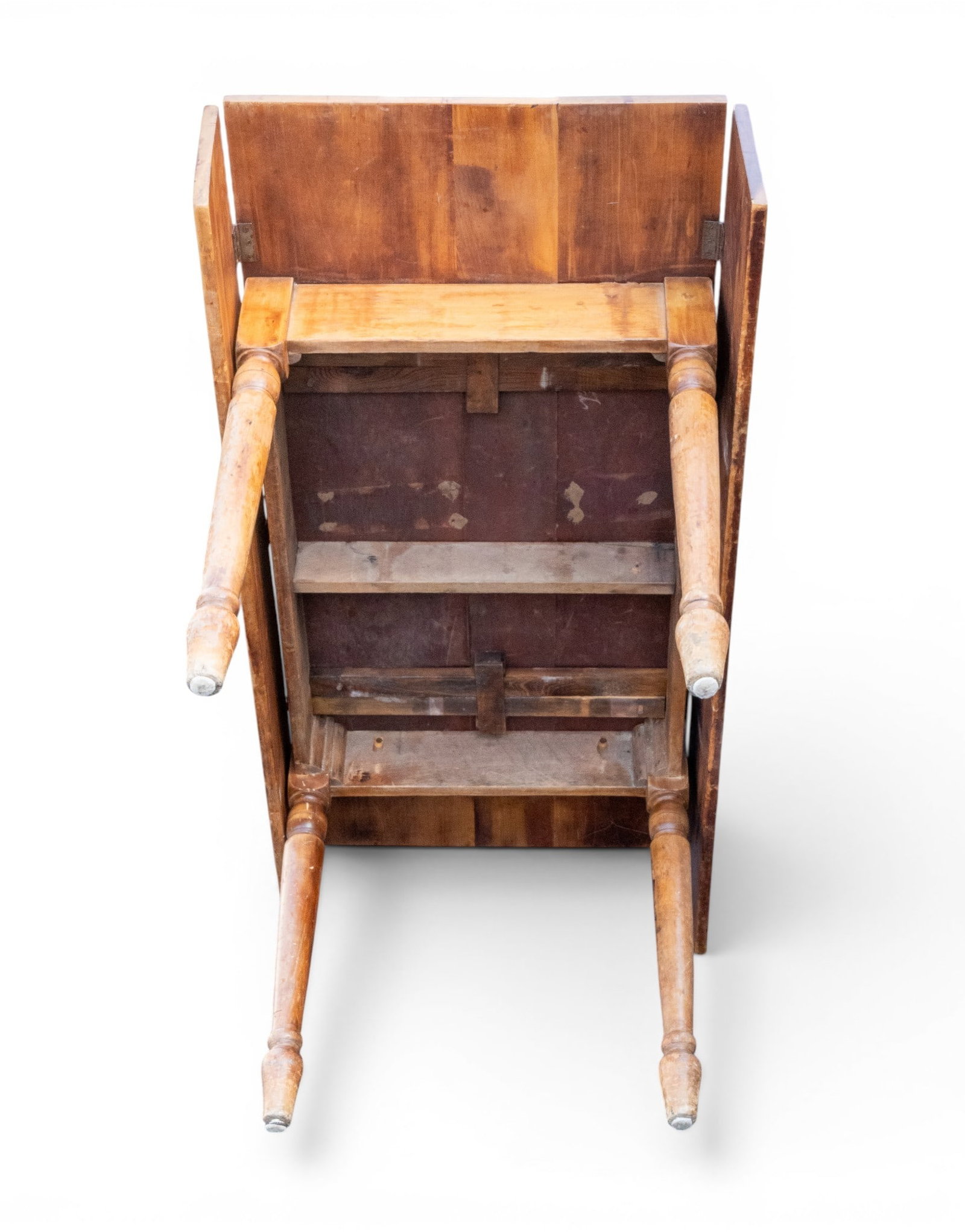 Antique Drop Leaf Farm Table - 5