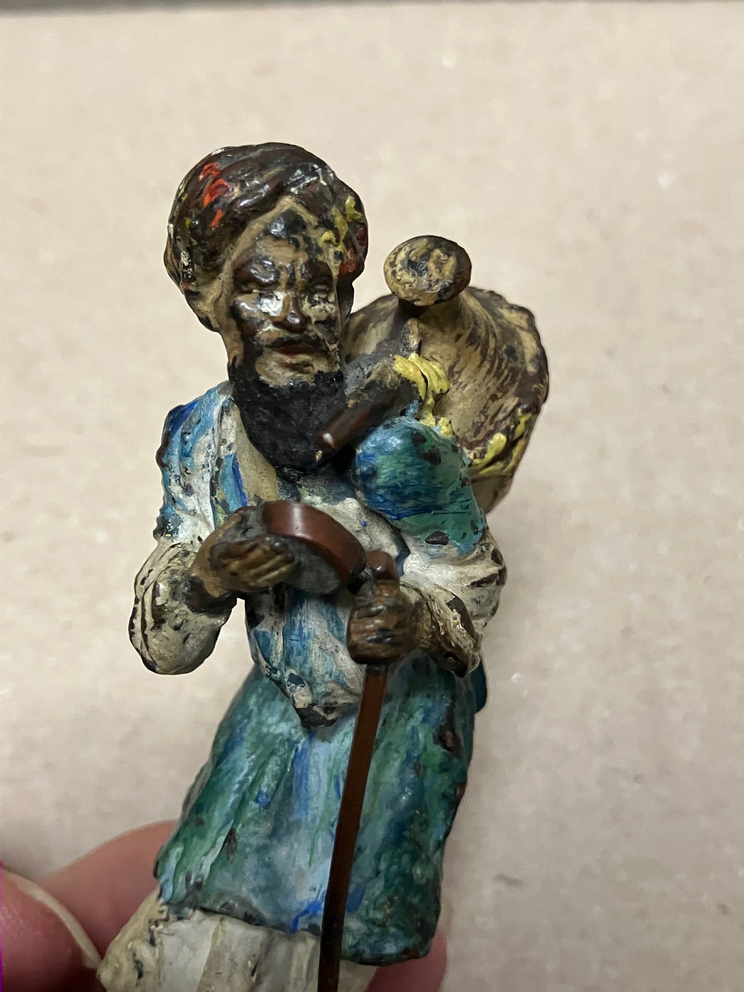 2 Austrian Cold Painted Bronze Figures - 11