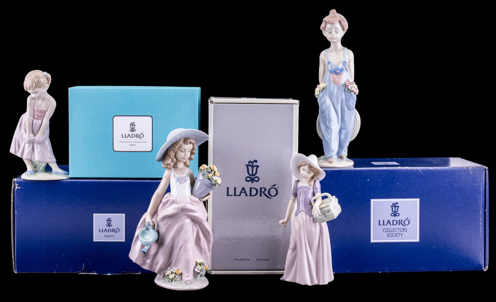 Lladro Porcelain Figurines (4) (1 of 17)