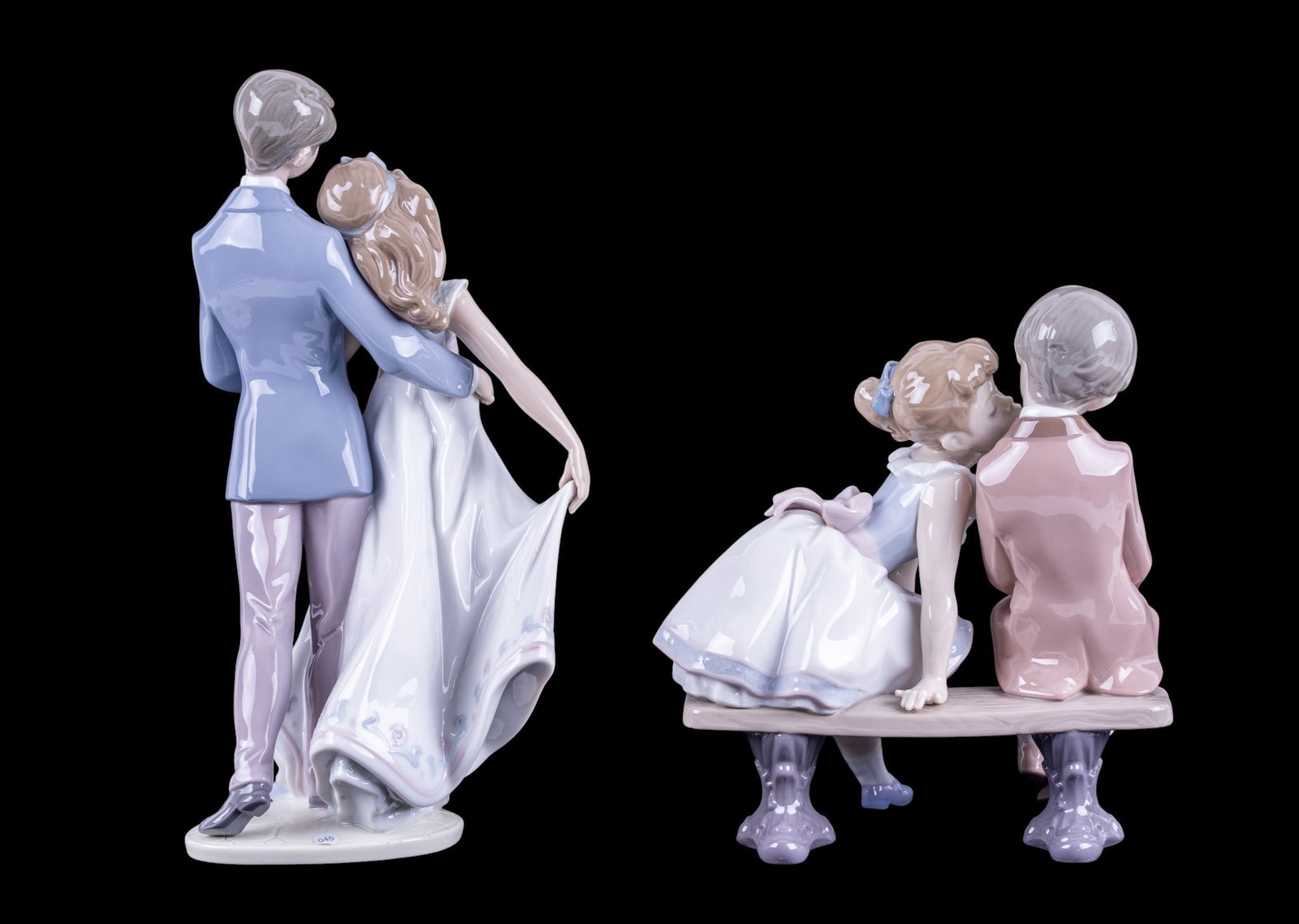 Vintage Lladro Couples Figurines - 3