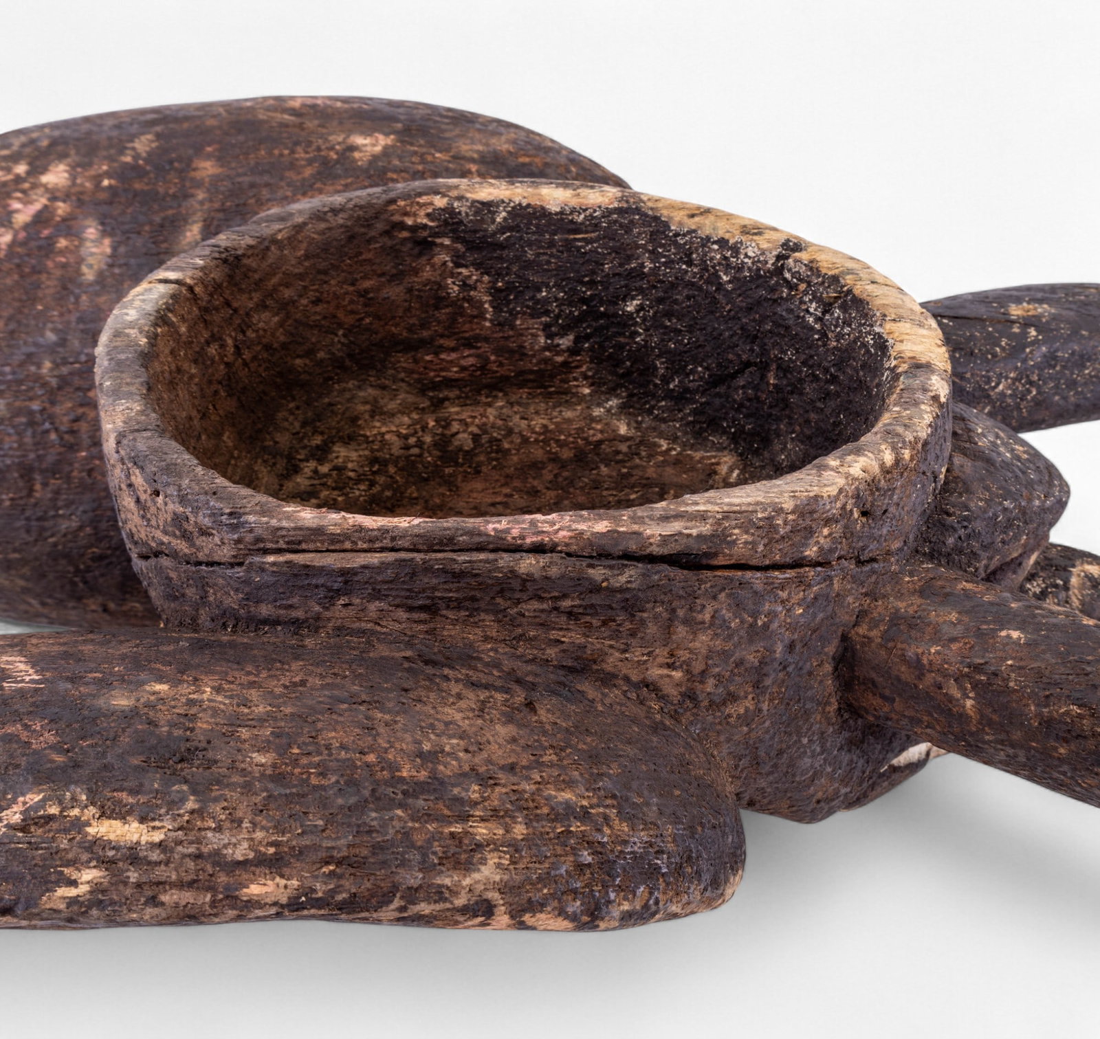 African Carved Elephant Mask - 8