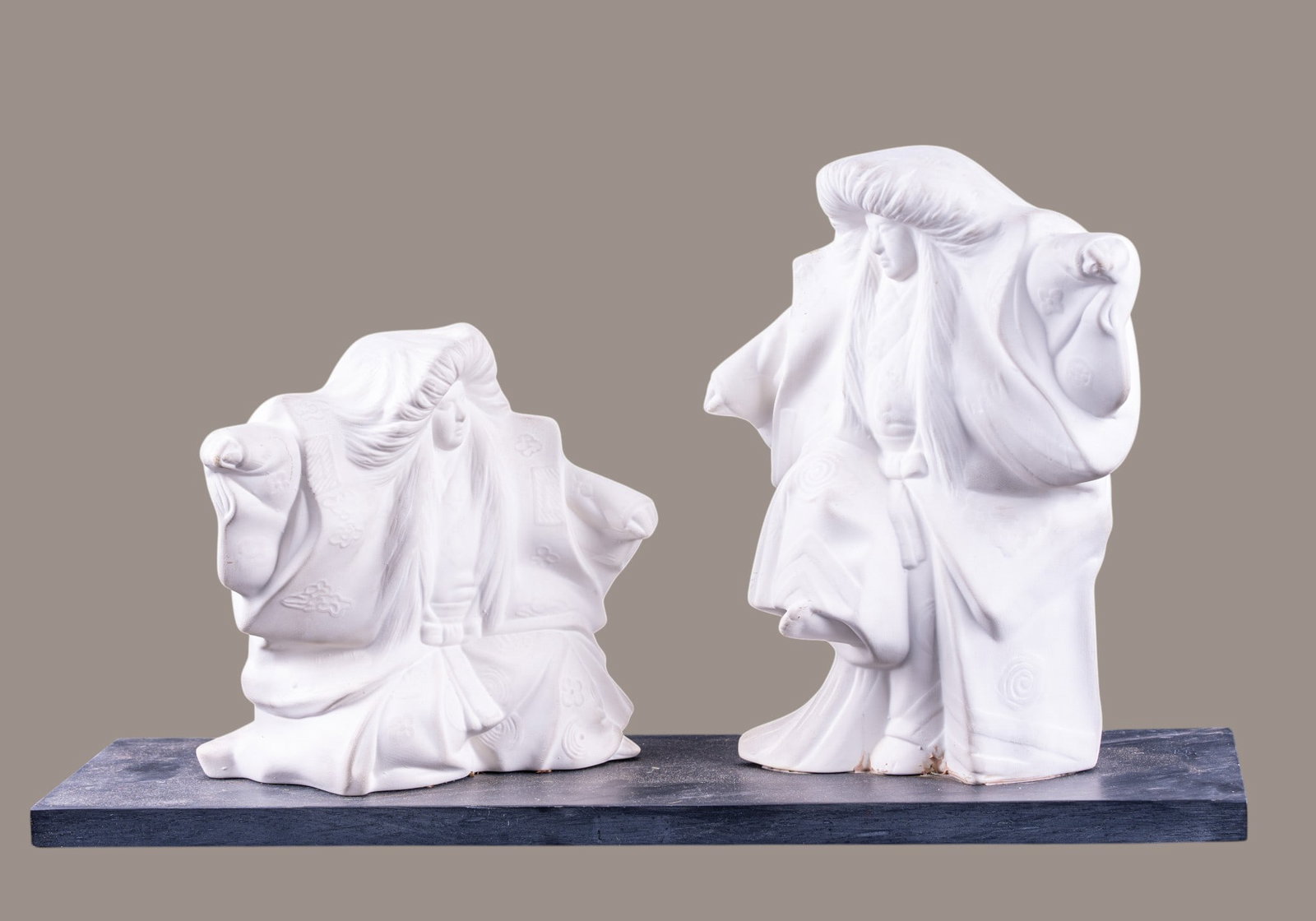 Porcelain Eskimo Figural Sculpture (1 of 10)