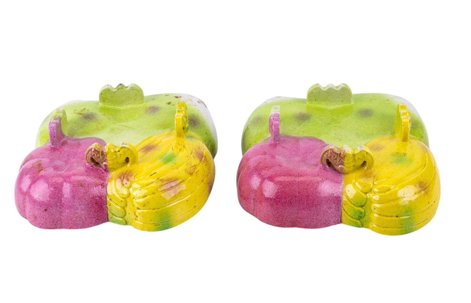 Early Footed Porcelain Chinese Fruit Boxes (2) - 7
