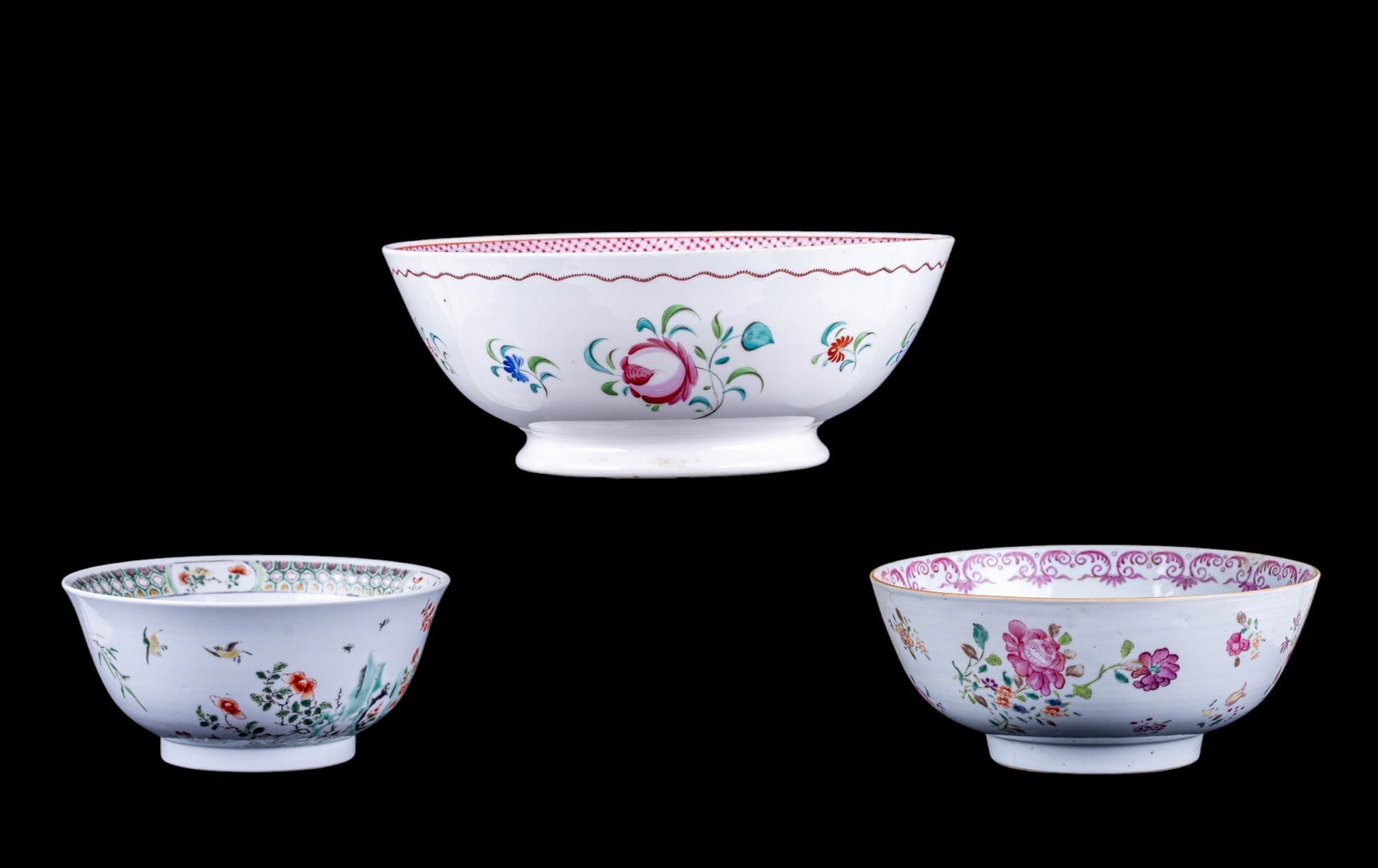 Famille Rose Porcelain Bowls (3) (1 of 20)