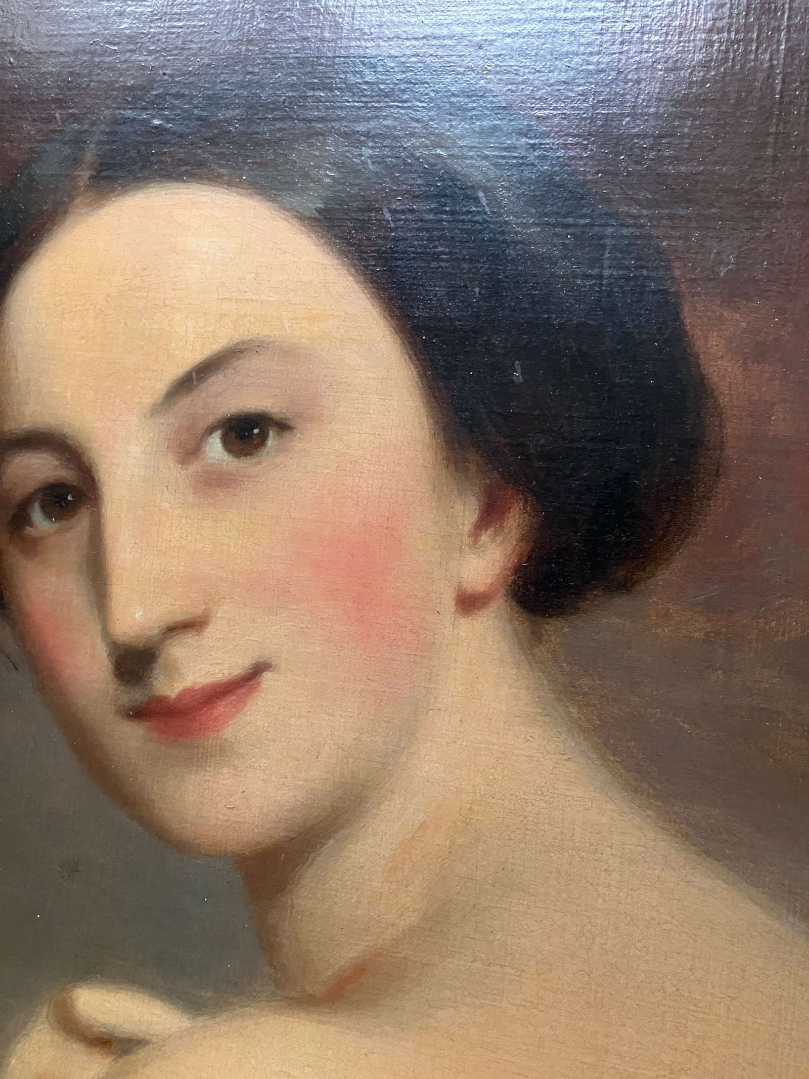 Portrait of Woman attr Thomas Sully (1783-1872) - 8
