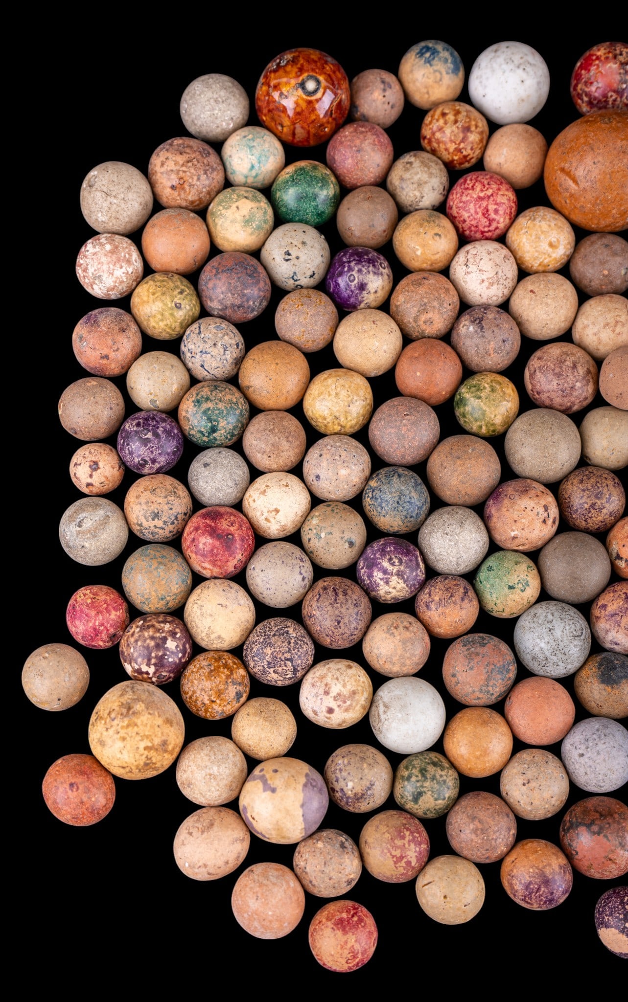 Clay Marble Grouping - 3