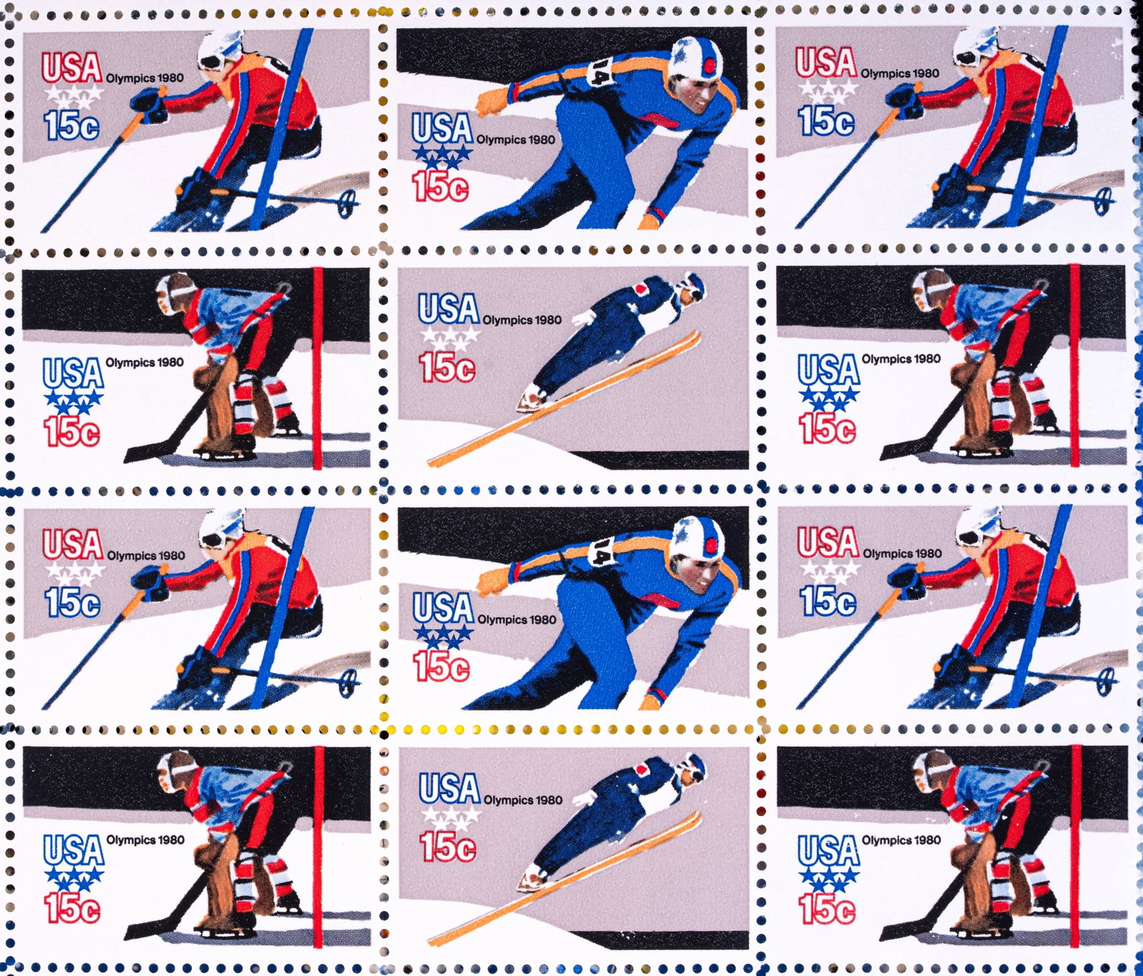 Uncanceled U.S. Postage Stamp Sheets - 10