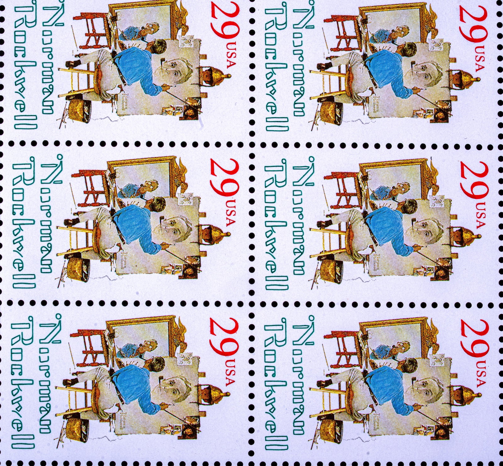 Uncanceled U.S. Postage Stamp Sheets - 2