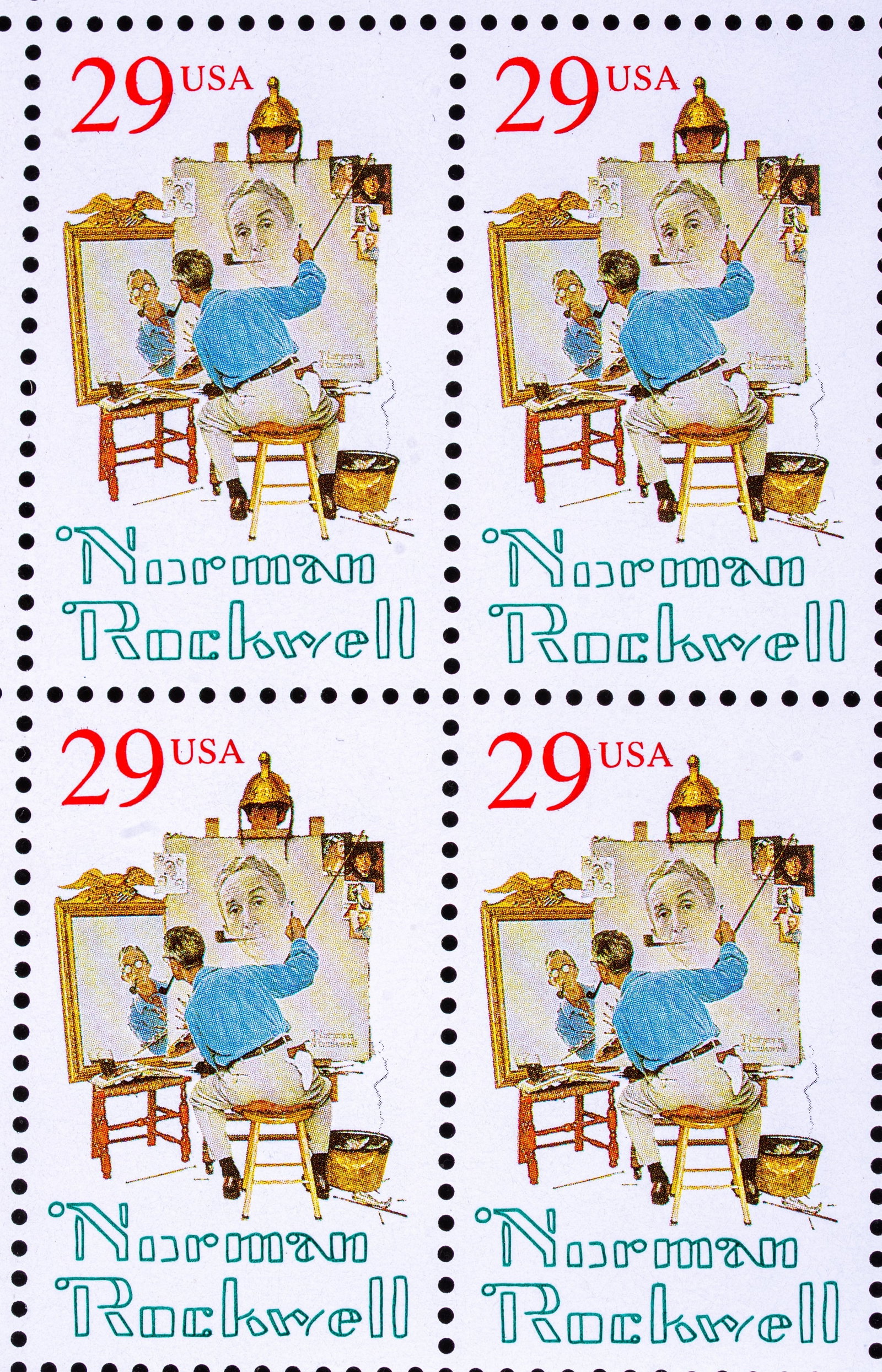 Uncanceled U.S. Postage Stamp Sheets - 3