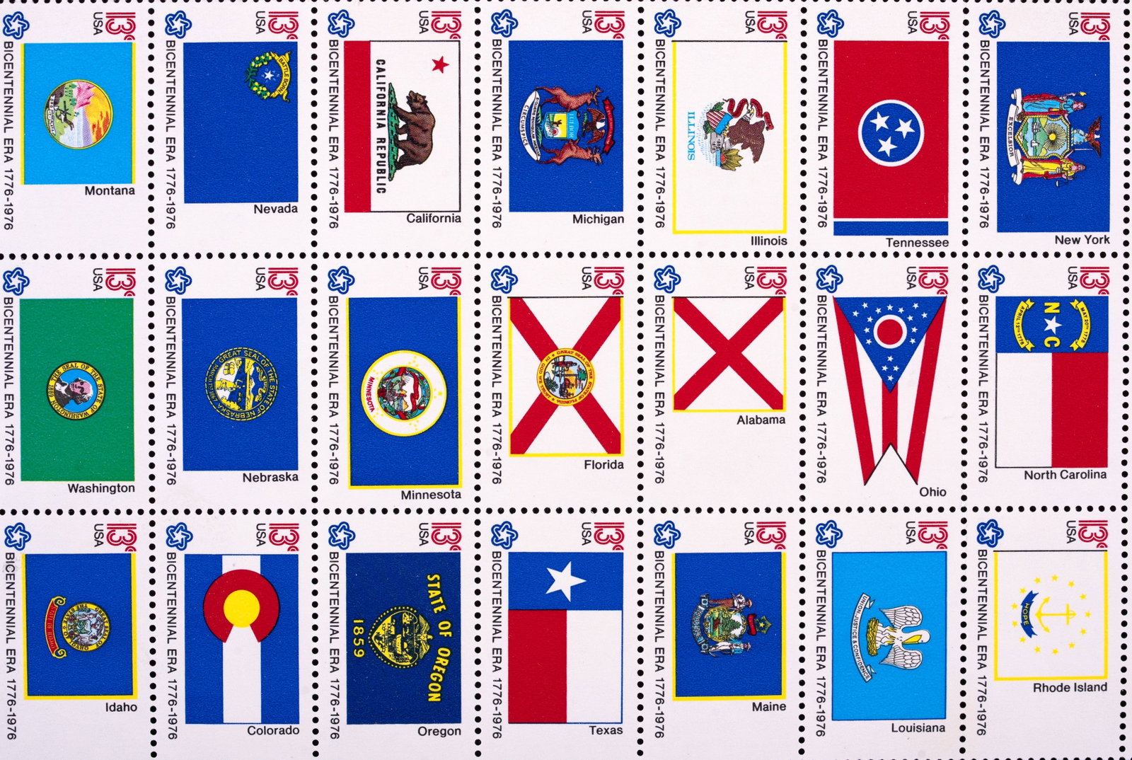Uncanceled U.S. Postage Stamp Sheets - 5