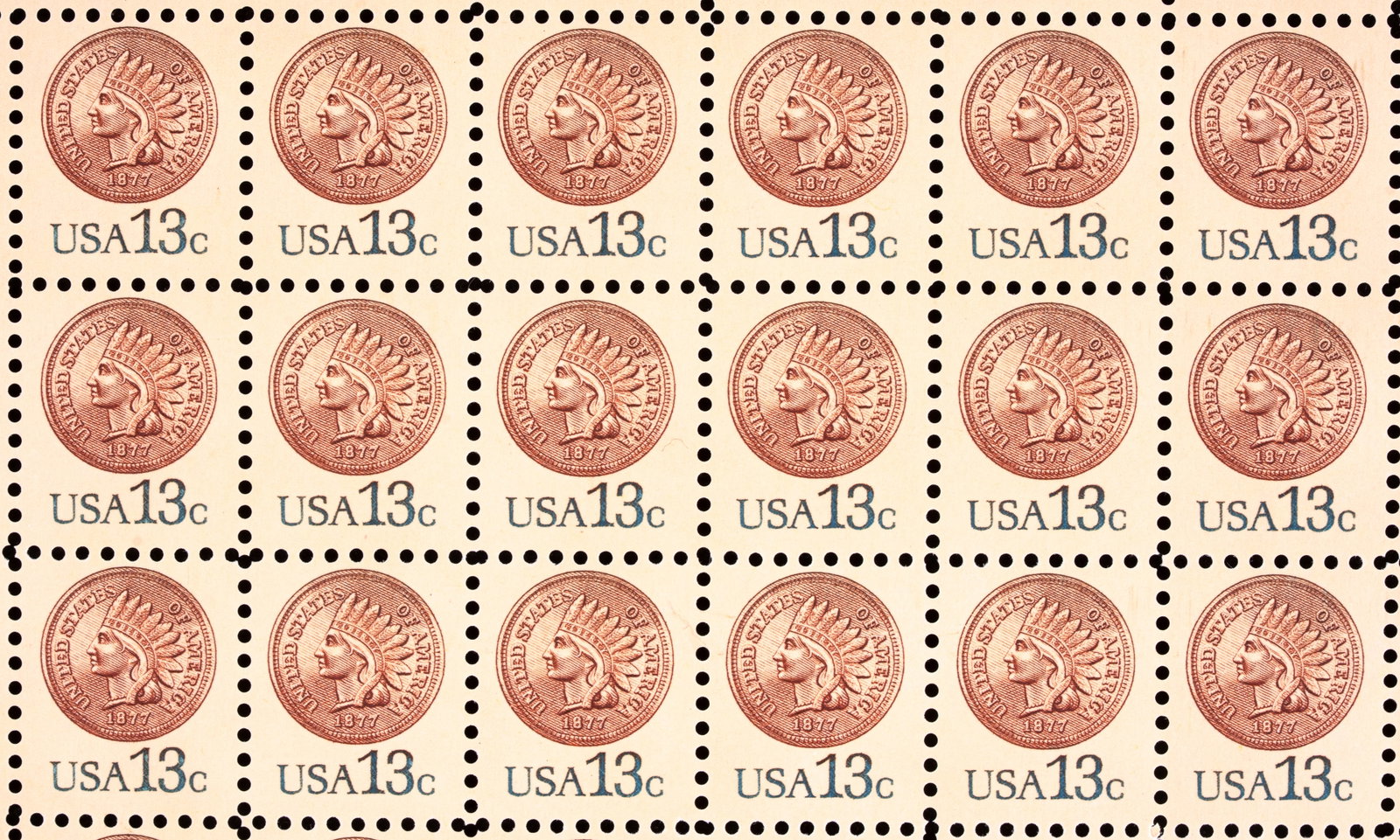 Uncanceled U.S. Postage Stamp Sheets - 7