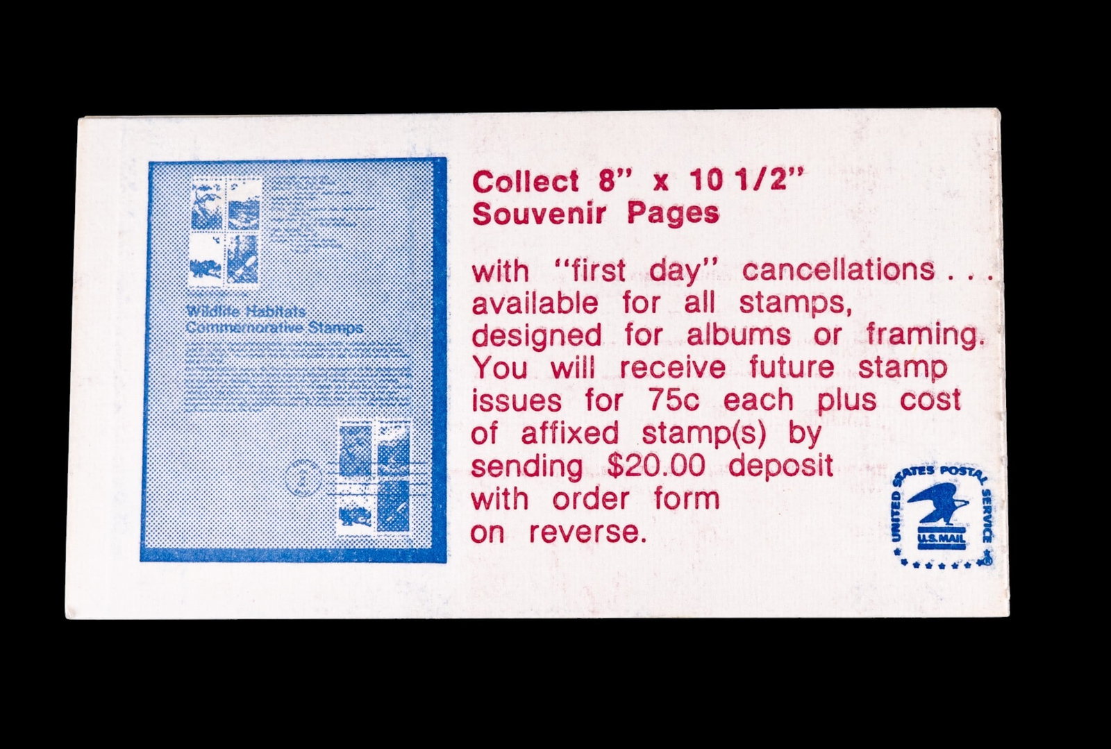 USPS Stamp Booklets - 12