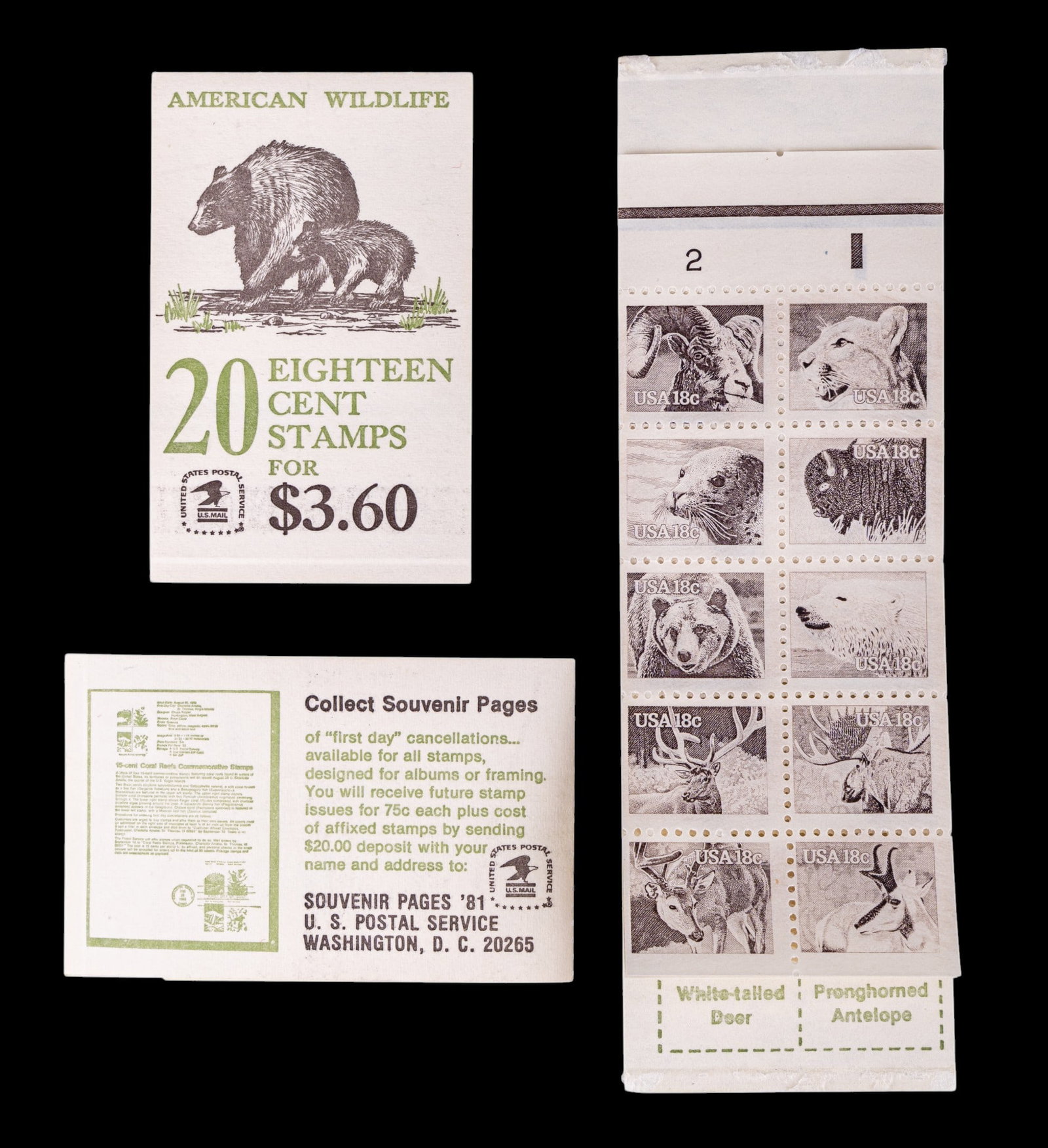 USPS Stamp Booklets - 3