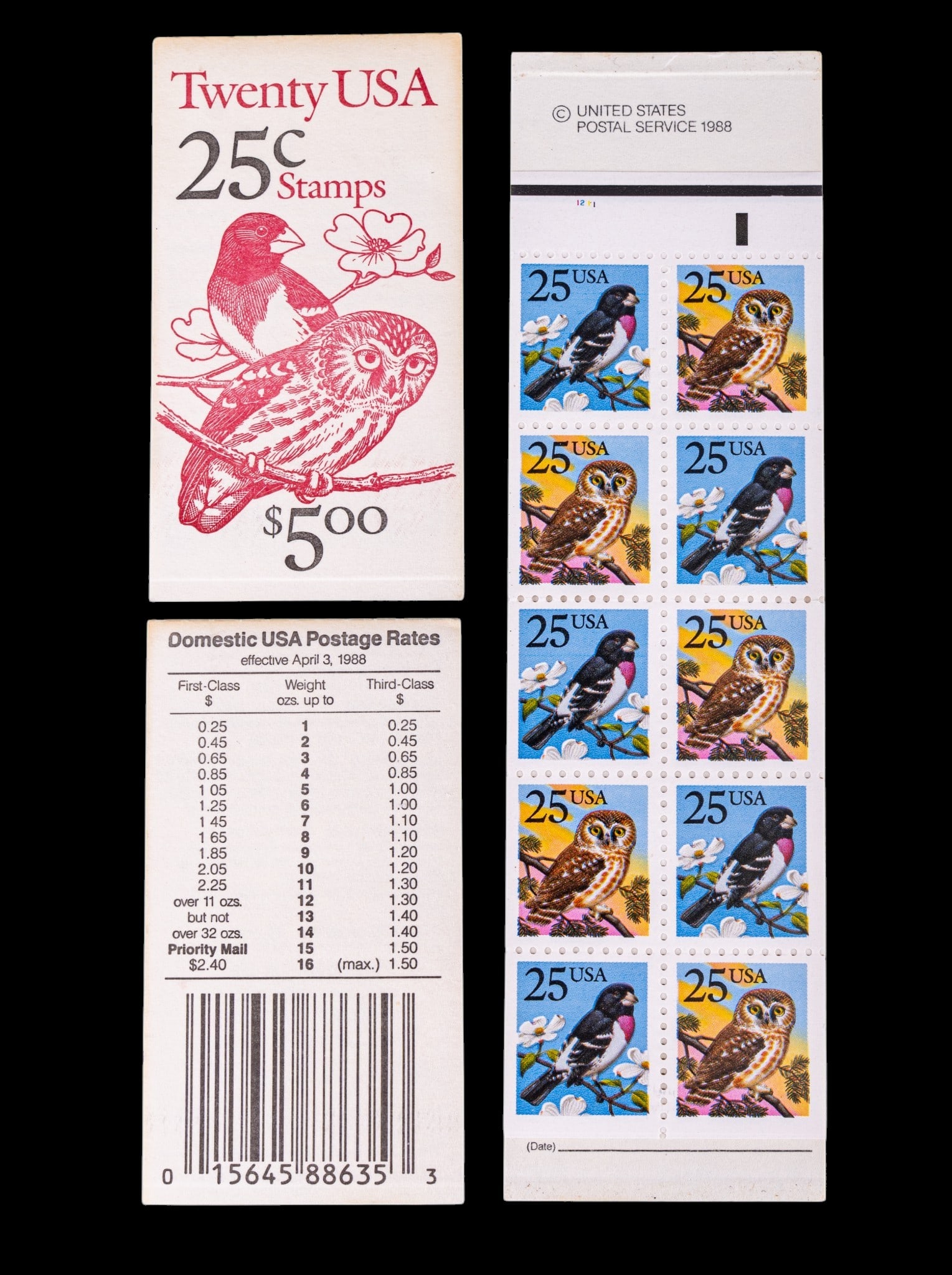 USPS Stamp Booklets - 4