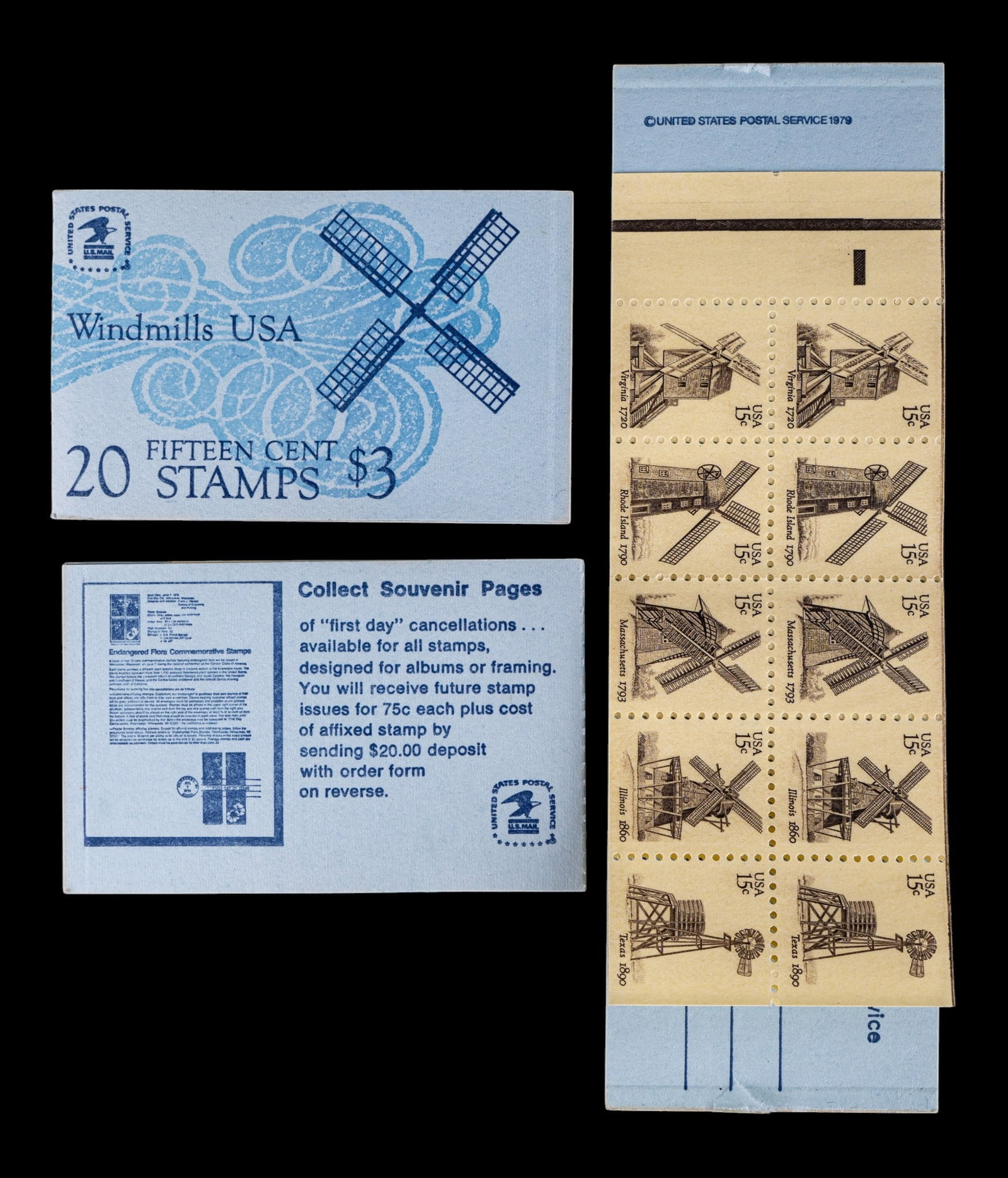USPS Stamp Booklets - 5