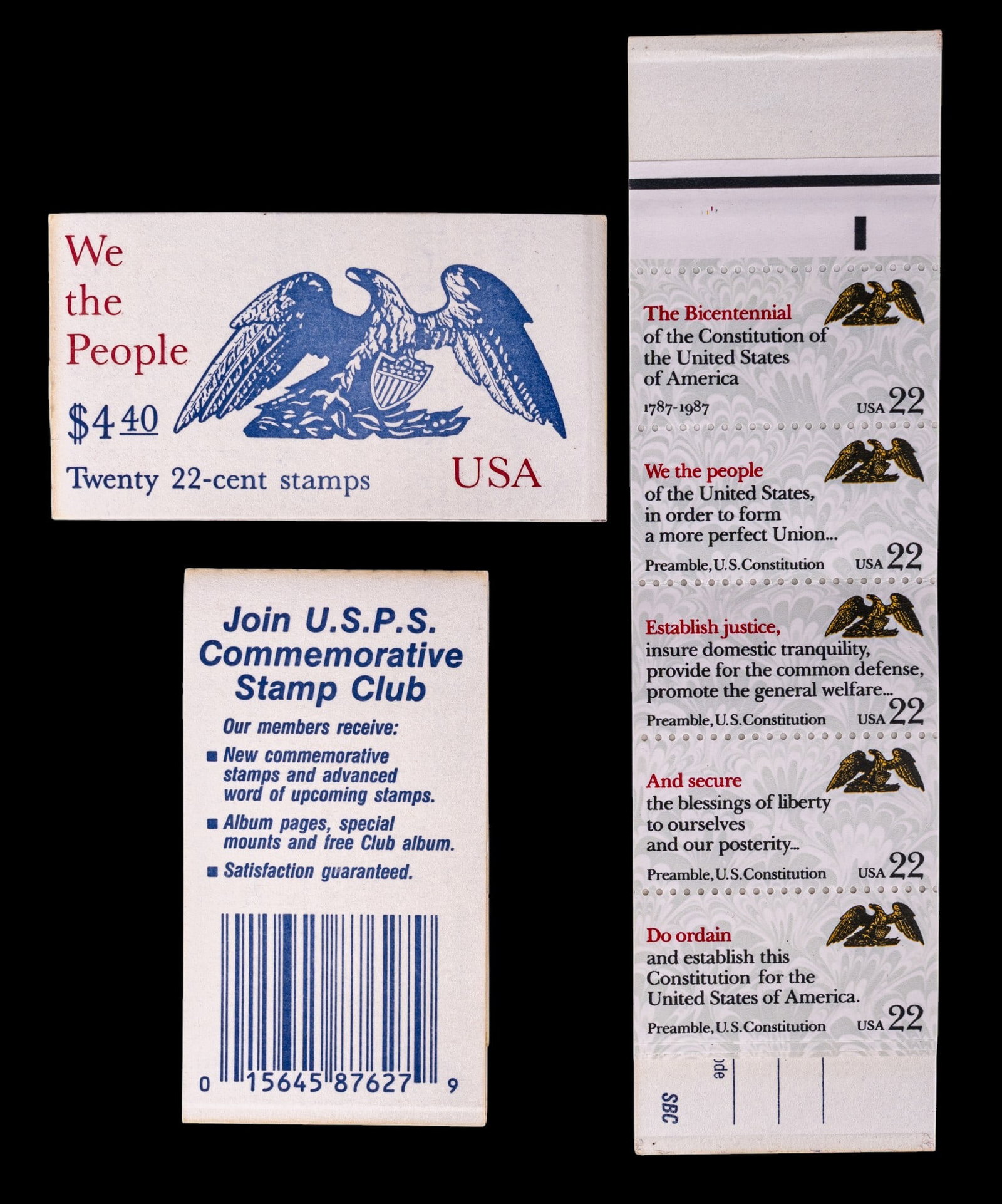USPS Stamp Booklets - 7
