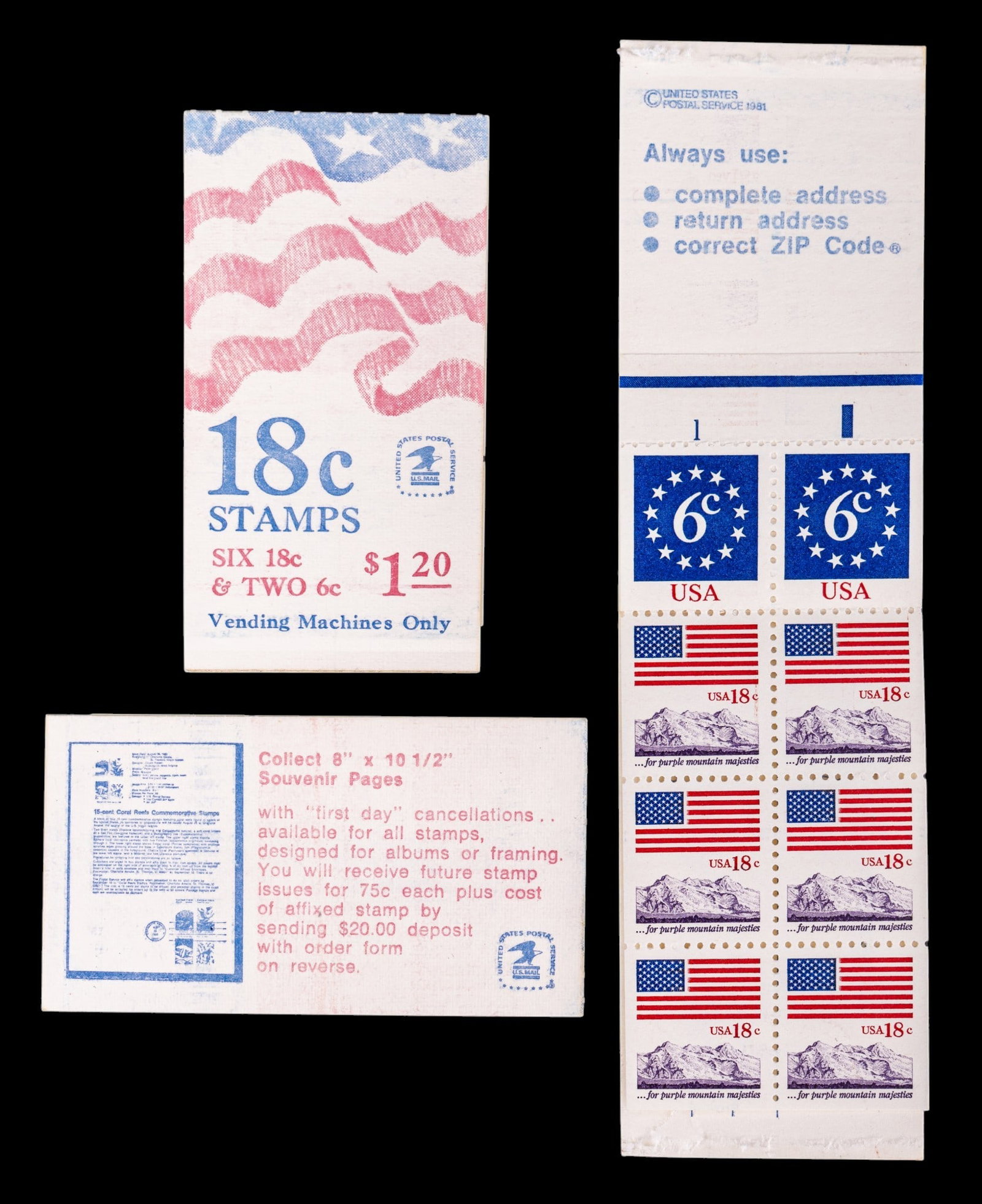 USPS Stamp Booklets - 4