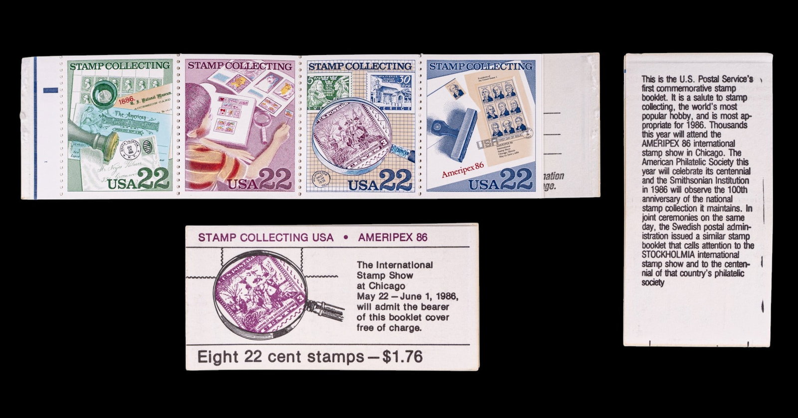 USPS Stamp Booklets - 6