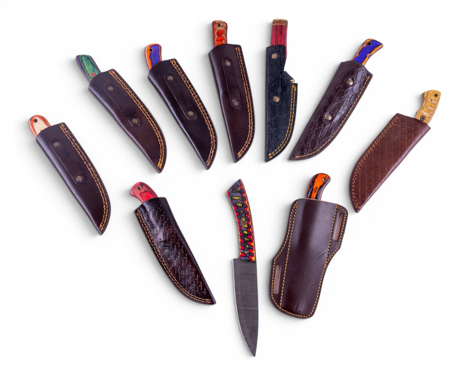 Artisan Handmade Damascus Steel Knives (10) (1 of 7)